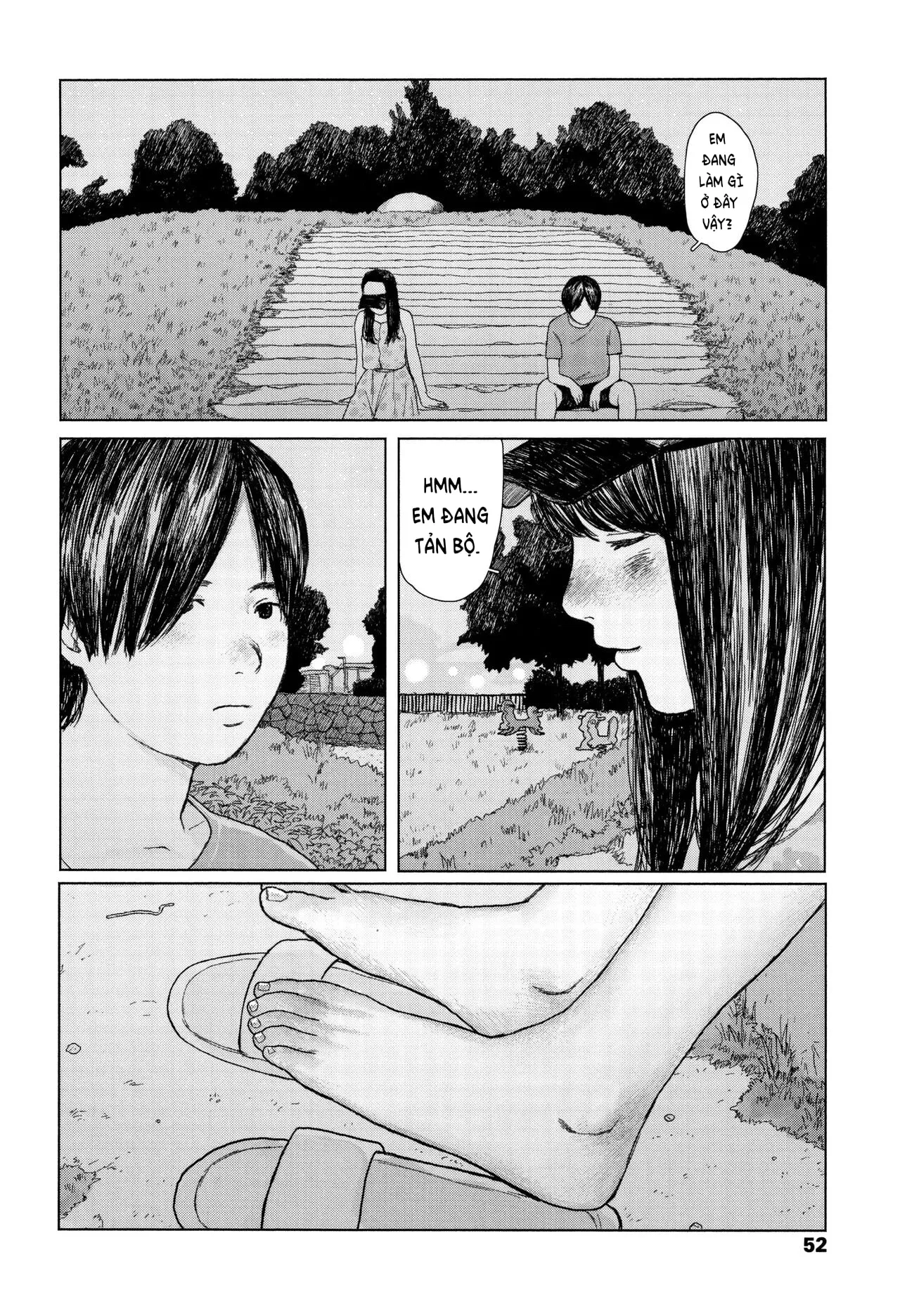 HentaiVN.net - Ảnh 5 - Những câu chuyện tuổi thanh xuân [落ちない雨] - Chap 3. The backseat of she
