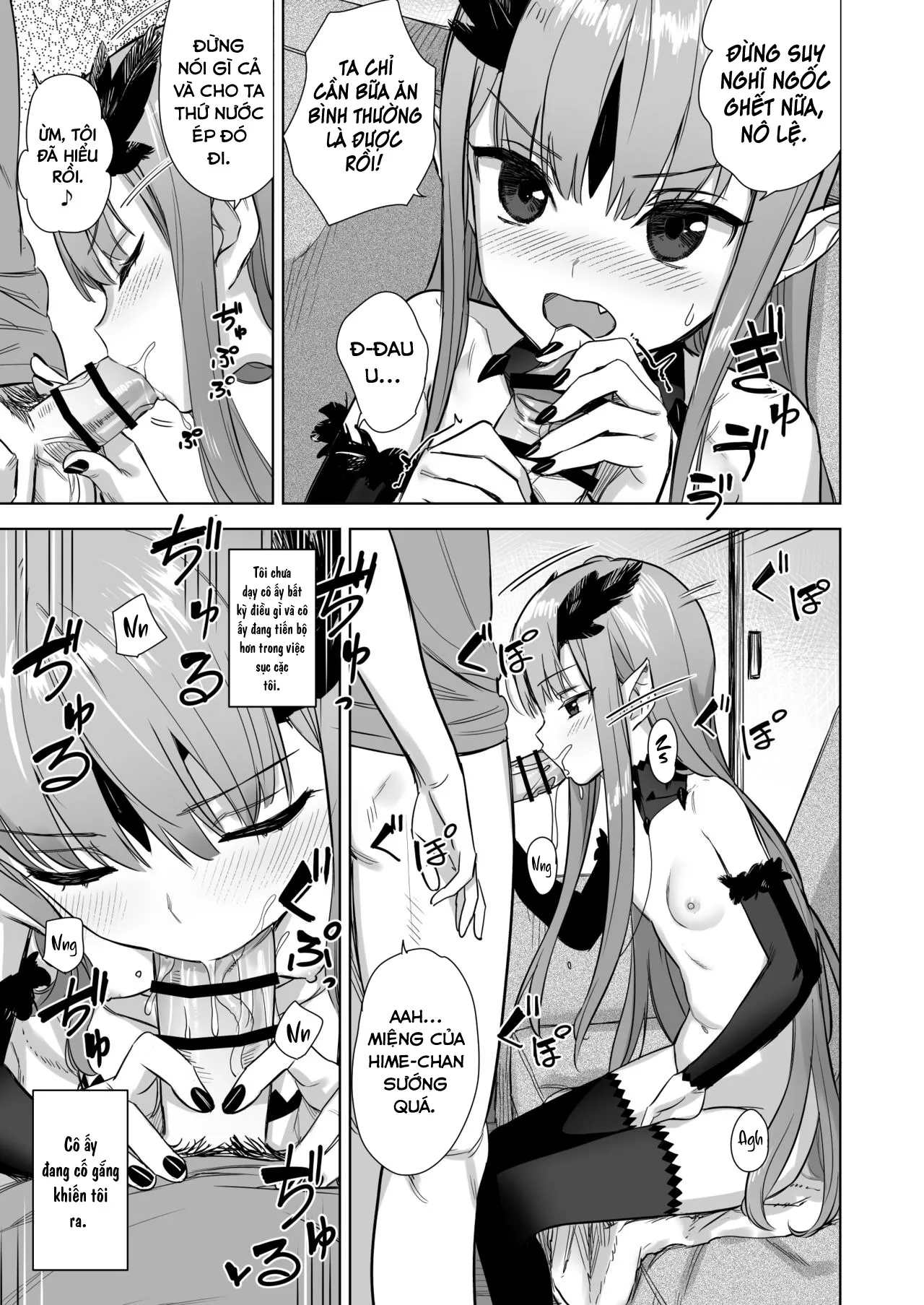 HentaiVN.net - Ảnh 5 - Mazoku no hime ga ore no maryoku-jiru o motomete yamanai kudan - Oneshot