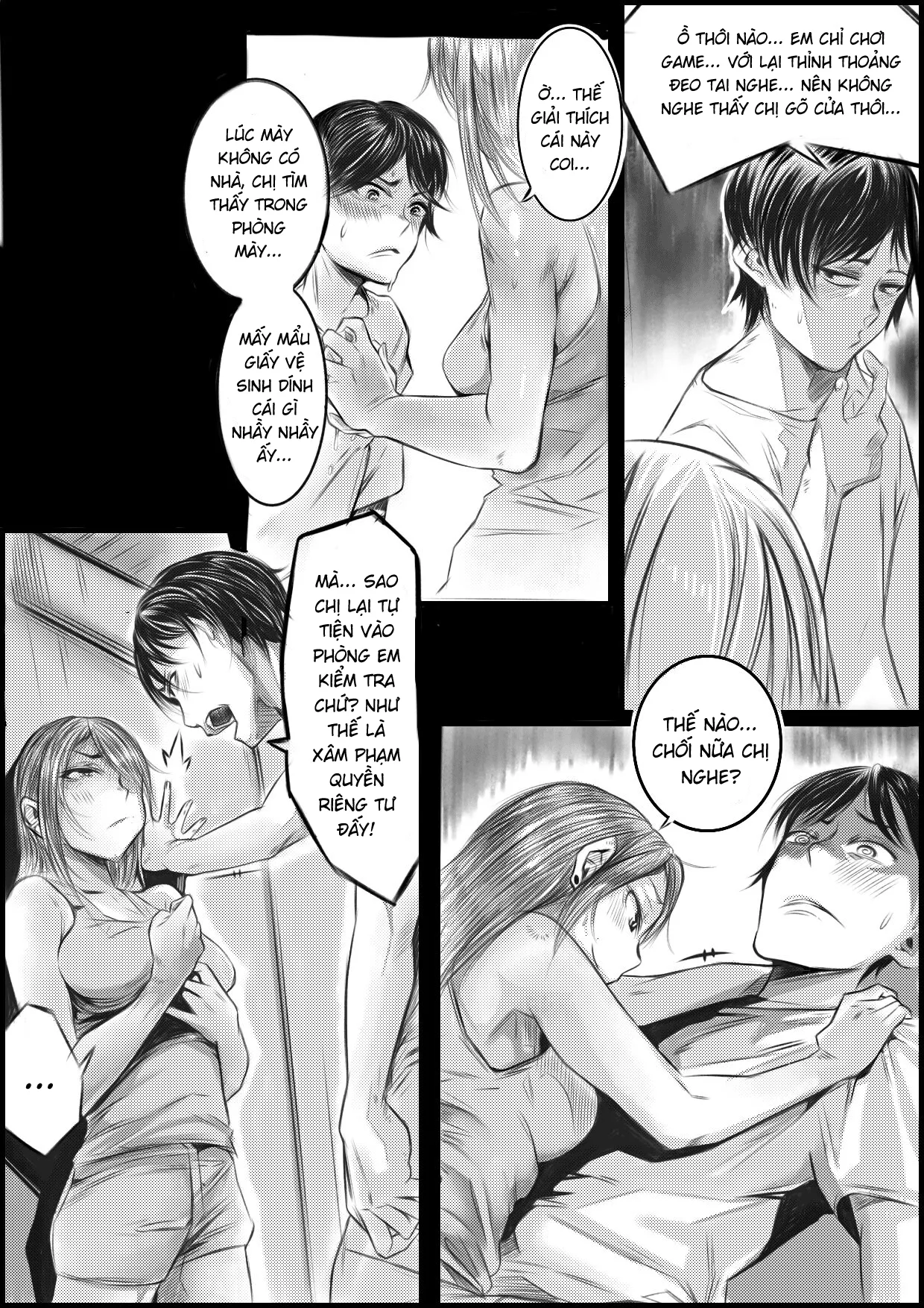 HentaiVN.net - Ảnh 3 - Bà chị gái damdang [My Lewd Sister] - Oneshot
