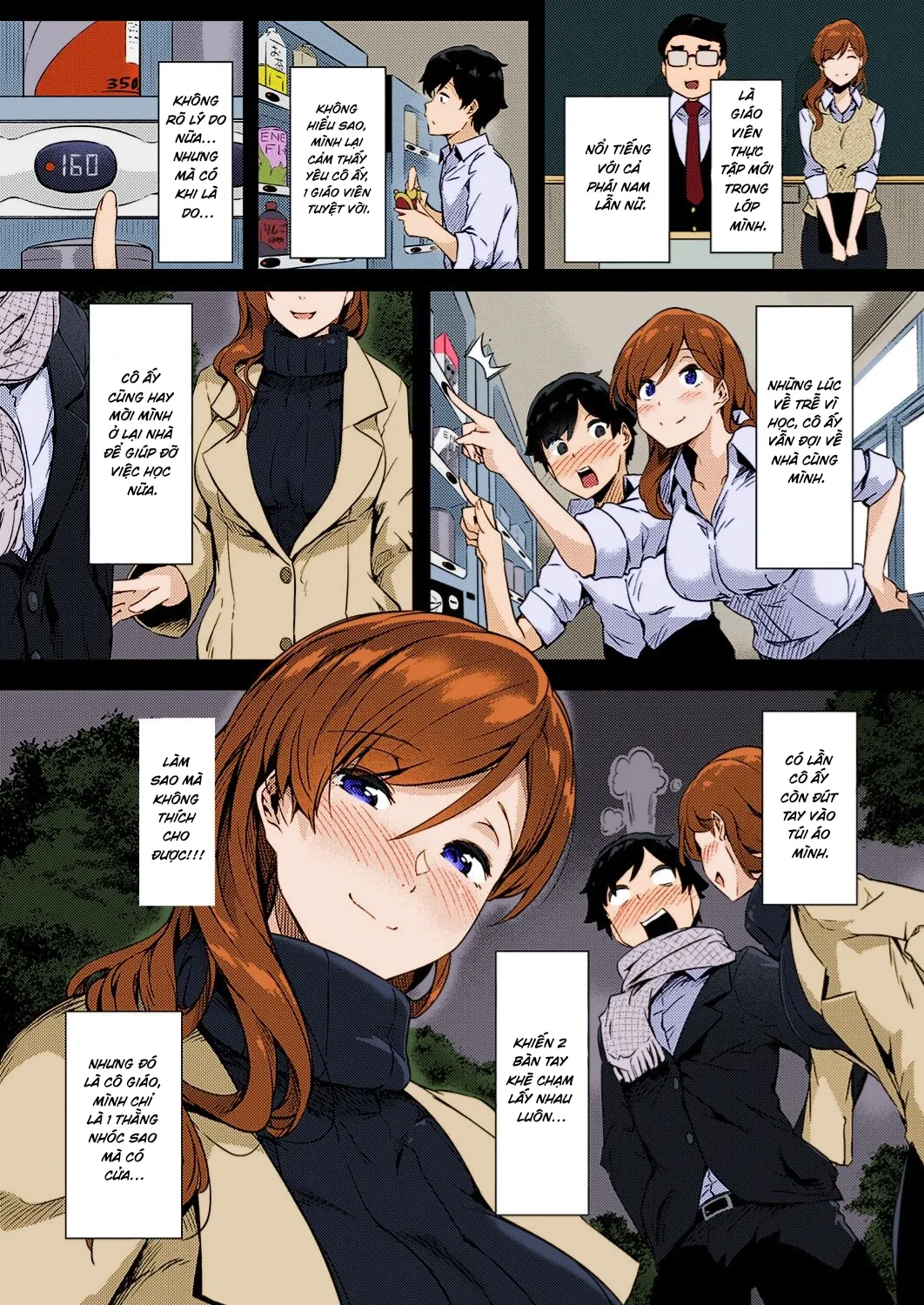 HentaiVN.net - Ảnh 4 - Cô giáo khiêu dâm của tôi. [裏垢先生, Ura-account Sensei] - Oneshot.