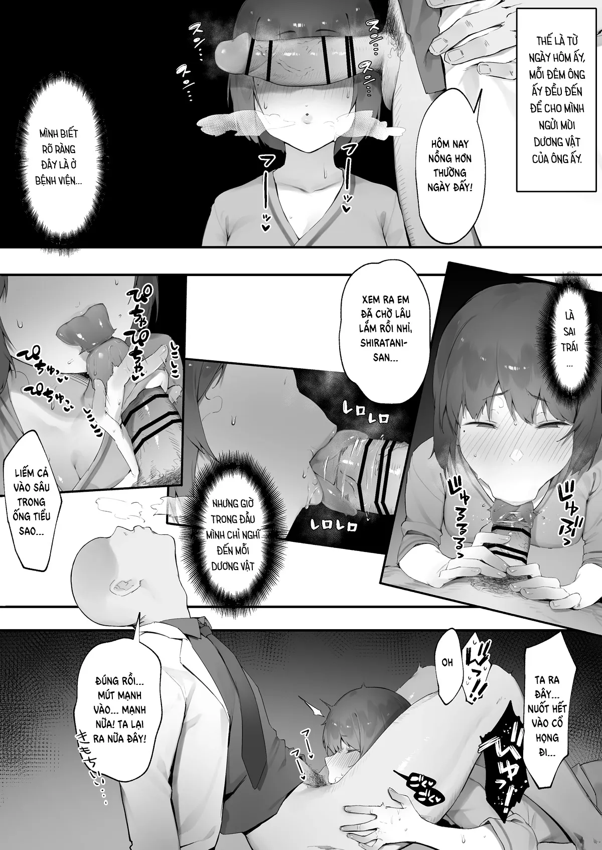 HentaiVN.net - Ảnh 5 - Tổng hợp truyện ngắn của Nigiri Usagi - Kanja no Mental Care [Phần Đầu]