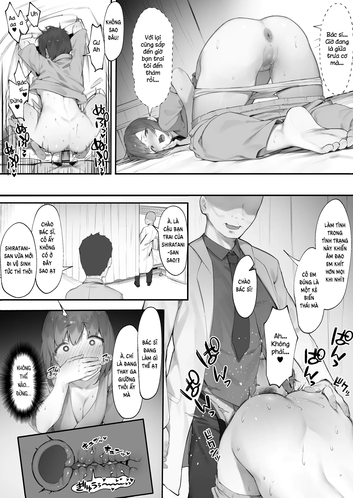 HentaiVN.net - Ảnh 8 - Tổng hợp truyện ngắn của Nigiri Usagi - Kanja no Mental Care [Phần Đầu]