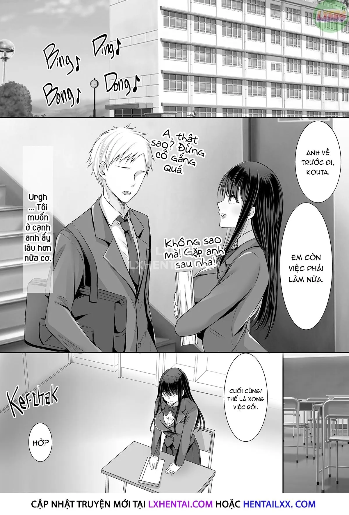 HentaiVN.net - Ảnh 12 - Stuck After School — A Busty Virgin Hall Monitor Gets Caught Touching Herself [HOUKAGO WA MADA KAERENAI - KYONYUU SHOJO FUUKIIIN WA HITORI ECCHI WO NOZOKARETE] - Oneshot