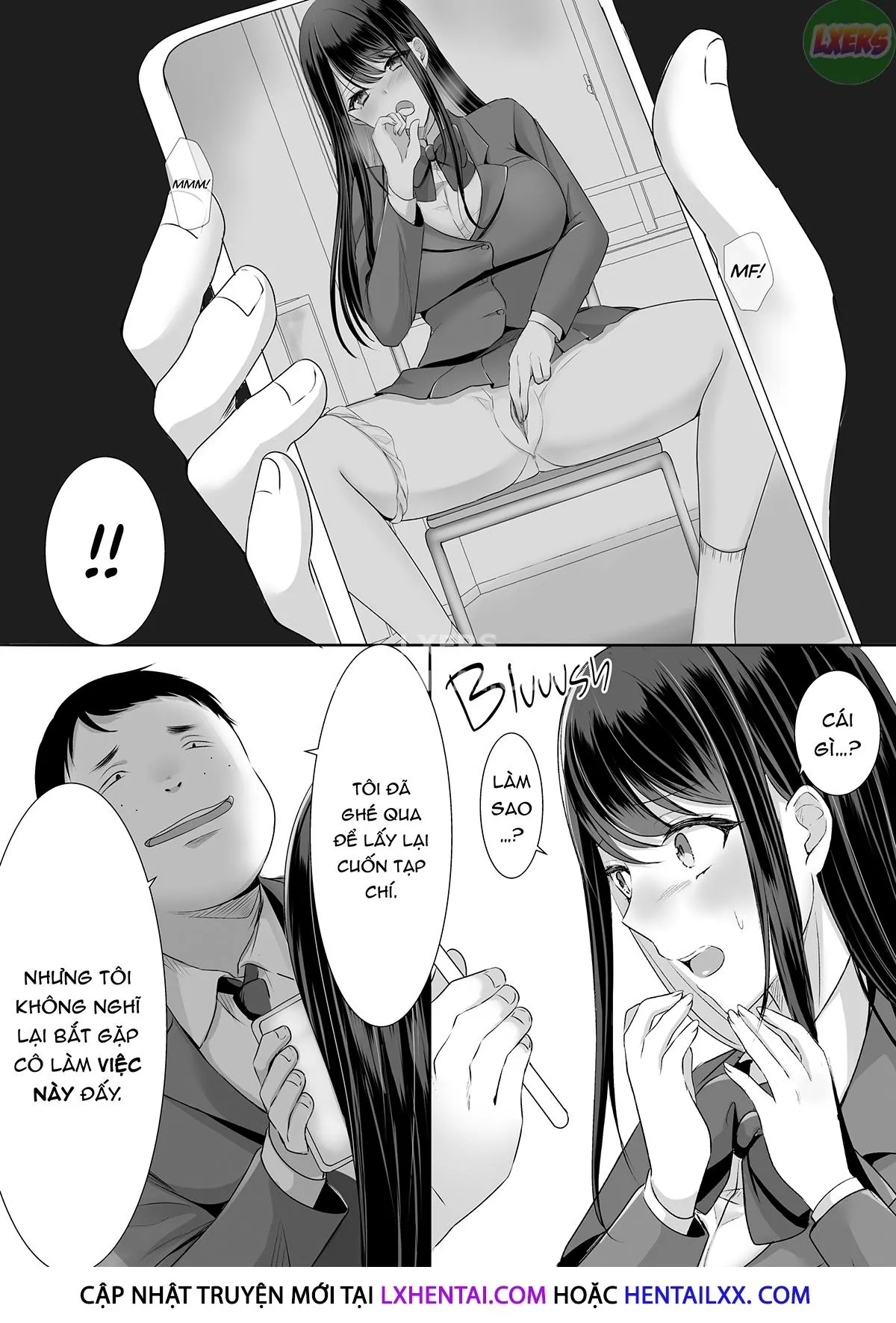 HentaiVN.net - Ảnh 14 - Stuck After School — A Busty Virgin Hall Monitor Gets Caught Touching Herself [HOUKAGO WA MADA KAERENAI - KYONYUU SHOJO FUUKIIIN WA HITORI ECCHI WO NOZOKARETE] - Oneshot