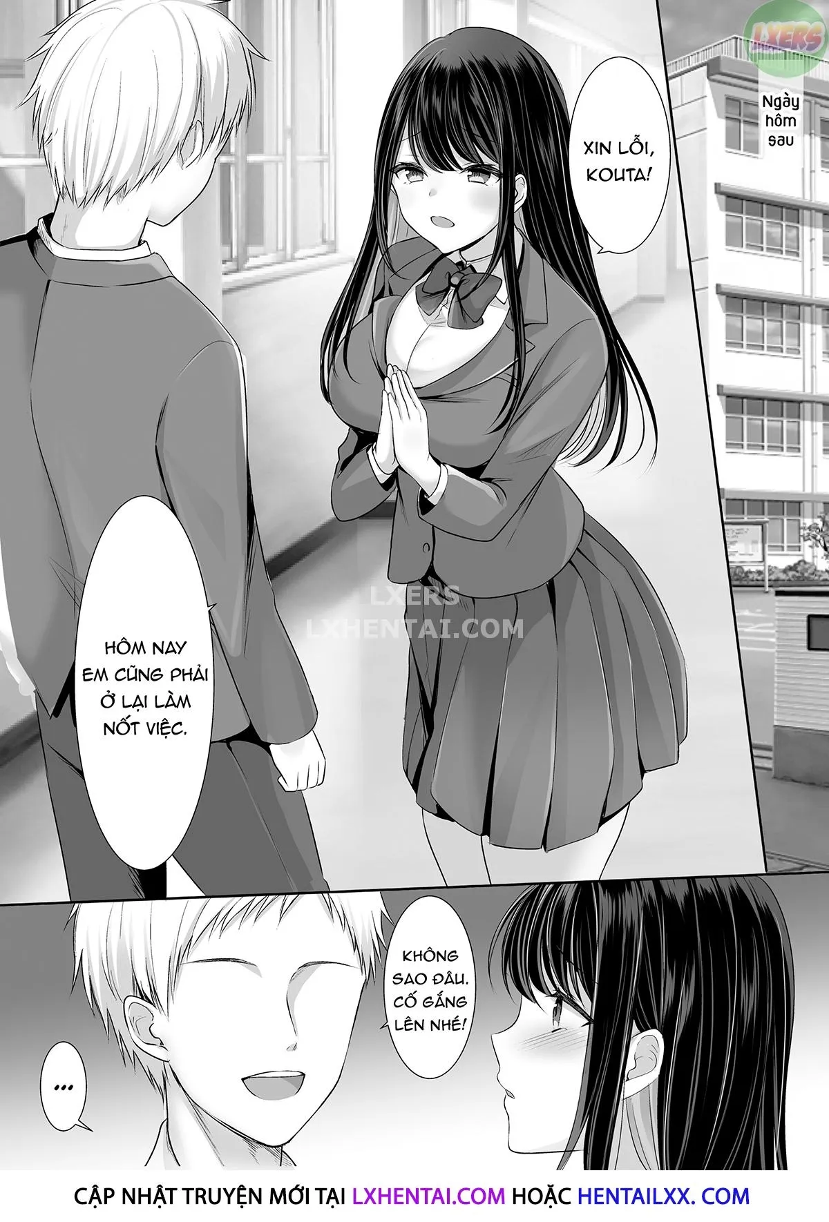 HentaiVN.net - Ảnh 42 - Stuck After School — A Busty Virgin Hall Monitor Gets Caught Touching Herself [HOUKAGO WA MADA KAERENAI - KYONYUU SHOJO FUUKIIIN WA HITORI ECCHI WO NOZOKARETE] - Oneshot