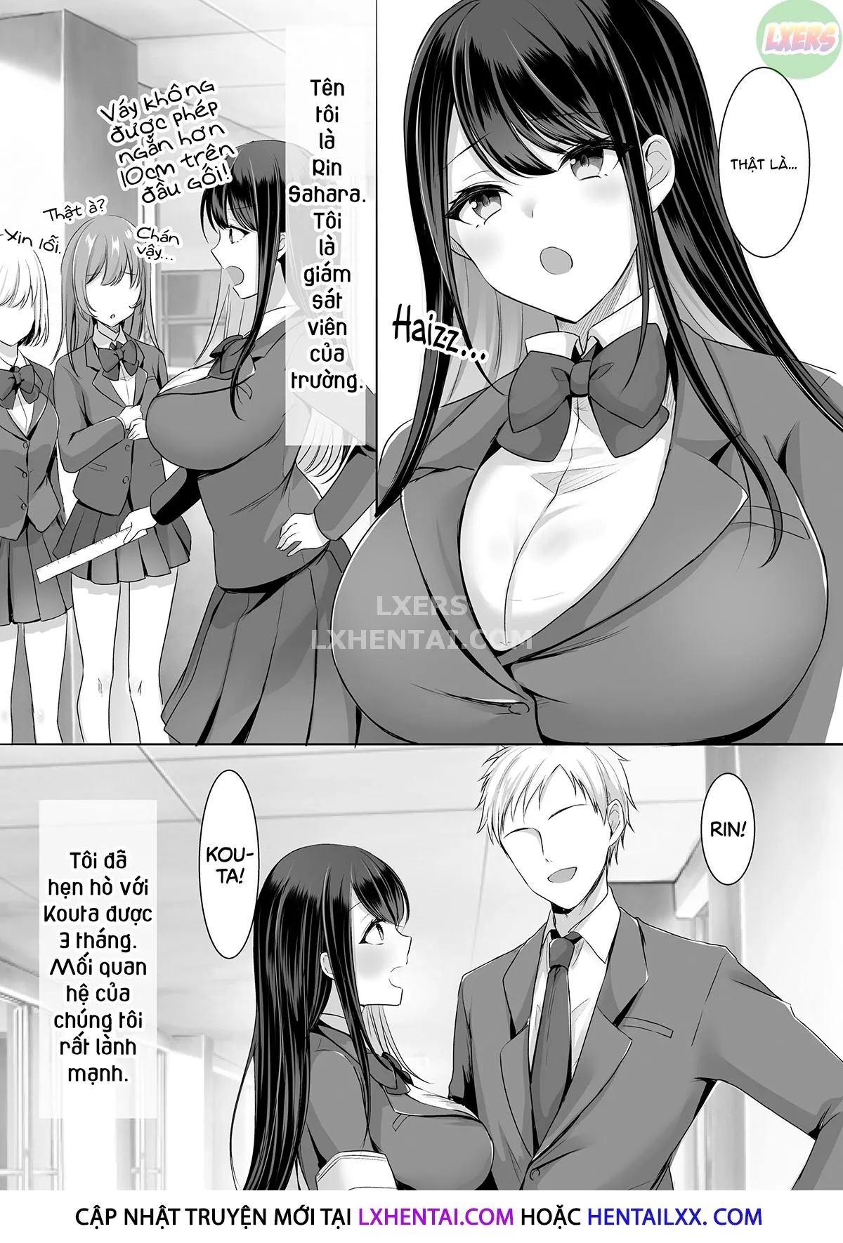 HentaiVN.net - Ảnh 7 - Stuck After School — A Busty Virgin Hall Monitor Gets Caught Touching Herself [HOUKAGO WA MADA KAERENAI - KYONYUU SHOJO FUUKIIIN WA HITORI ECCHI WO NOZOKARETE] - Oneshot