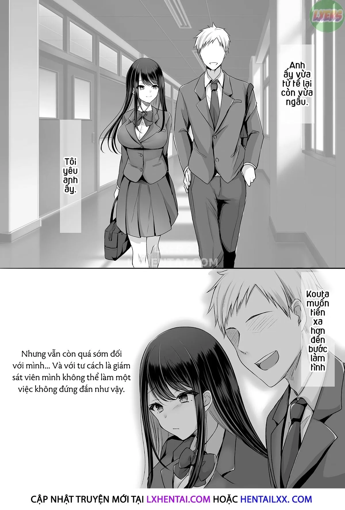 HentaiVN.net - Ảnh 8 - Stuck After School — A Busty Virgin Hall Monitor Gets Caught Touching Herself [HOUKAGO WA MADA KAERENAI - KYONYUU SHOJO FUUKIIIN WA HITORI ECCHI WO NOZOKARETE] - Oneshot