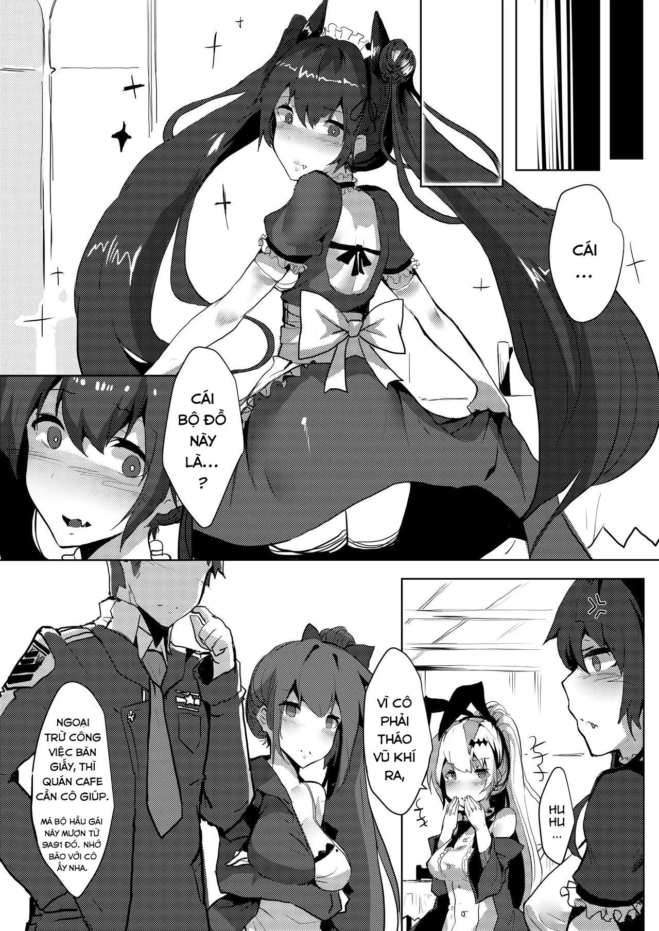 HentaiVN.net - Ảnh 35 - Mở rộng nhân lực kiểu Grifin. (Girls' Frontline) [鐵血人型擴編中; 鐵血人型擴編中 SF Dummy Linking] - Oneshot