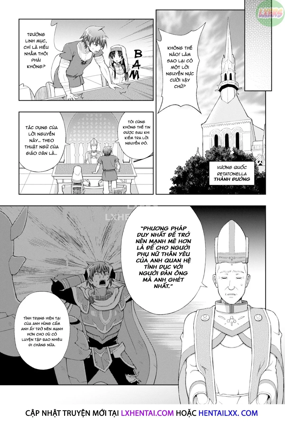 HentaiVN.net - Ảnh 31 - Seijo No Kenshin [The Saint's Devotion] - Chap 1