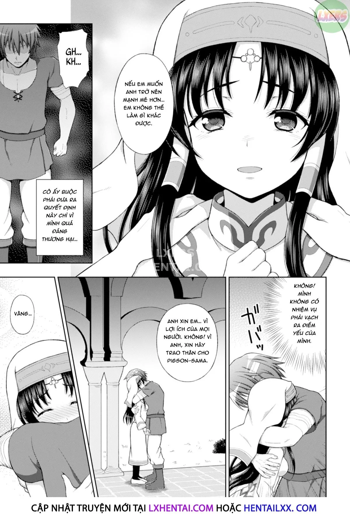 HentaiVN.net - Ảnh 9 - Seijo No Kenshin [The Saint's Devotion] - Chap 2