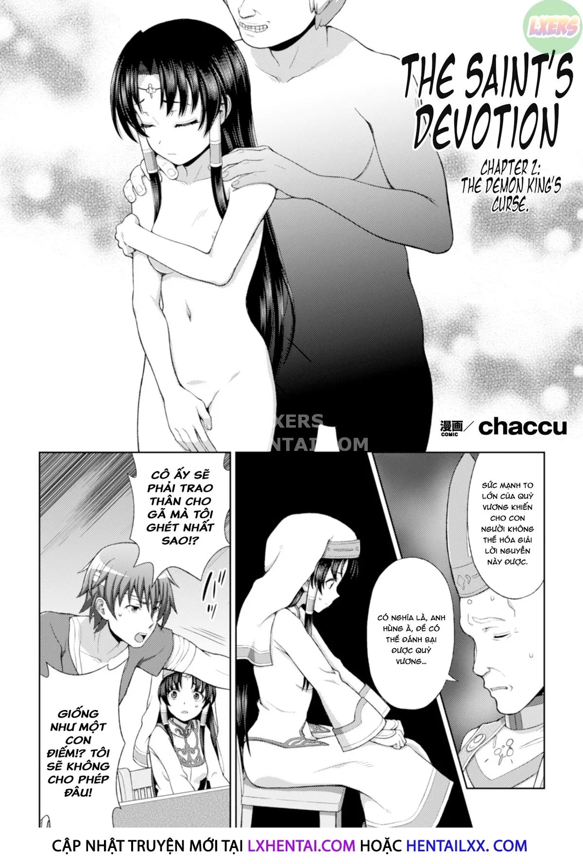 HentaiVN.net - Ảnh 4 - Seijo No Kenshin [The Saint's Devotion] - Chap 2