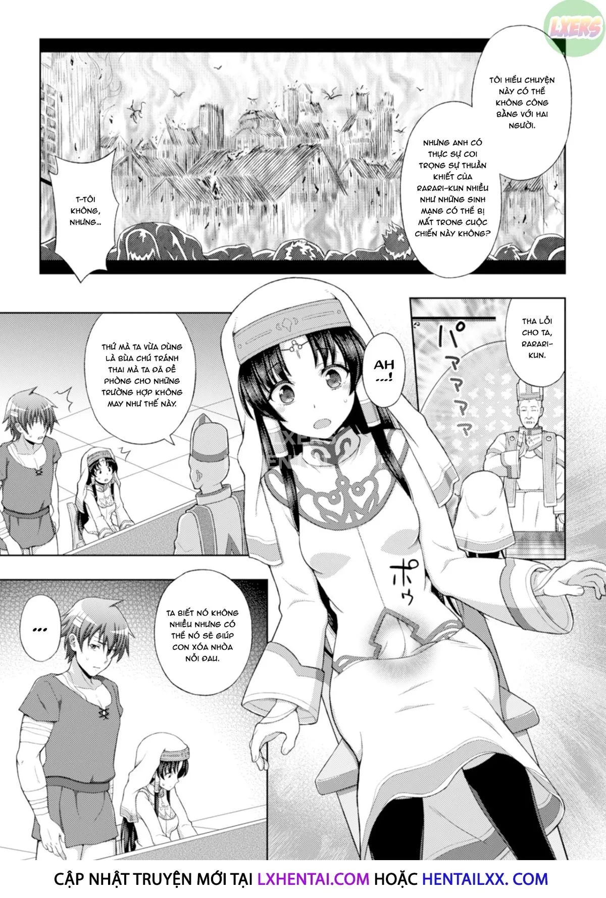 HentaiVN.net - Ảnh 5 - Seijo No Kenshin [The Saint's Devotion] - Chap 2