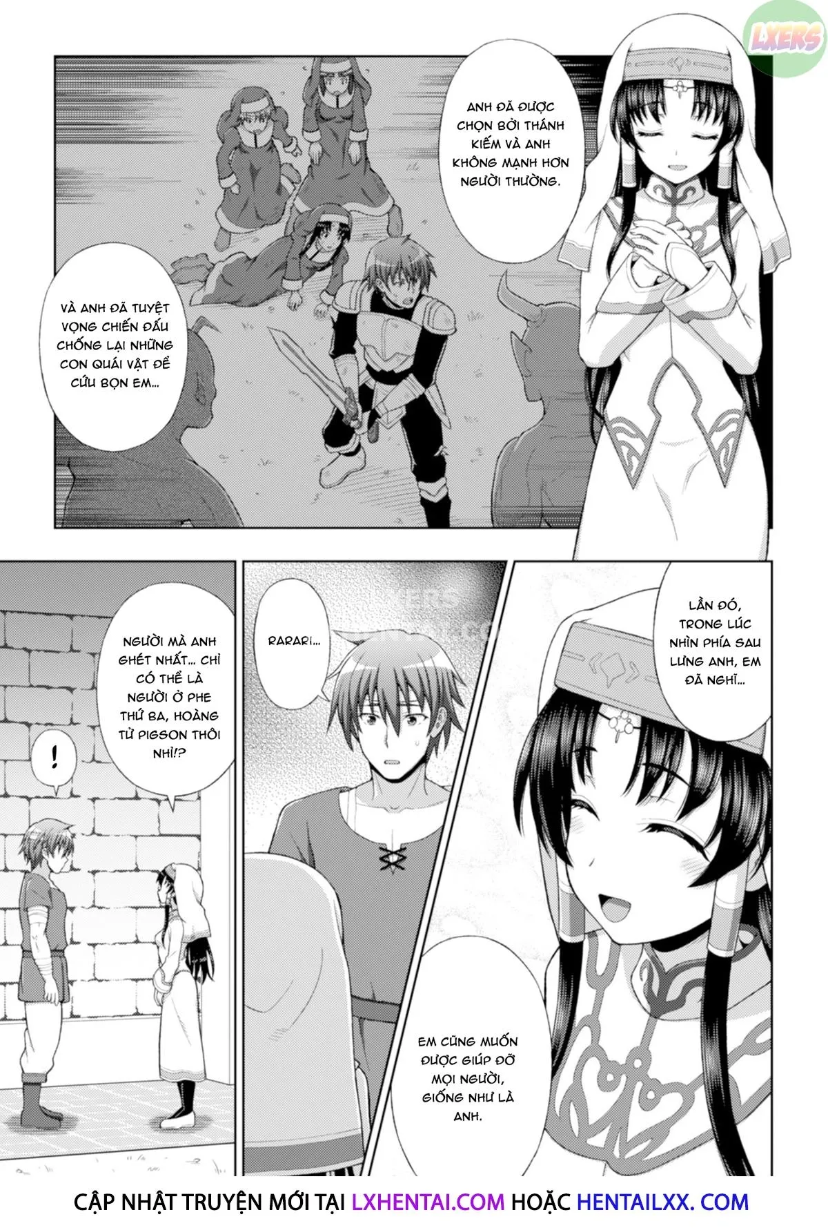 HentaiVN.net - Ảnh 7 - Seijo No Kenshin [The Saint's Devotion] - Chap 2