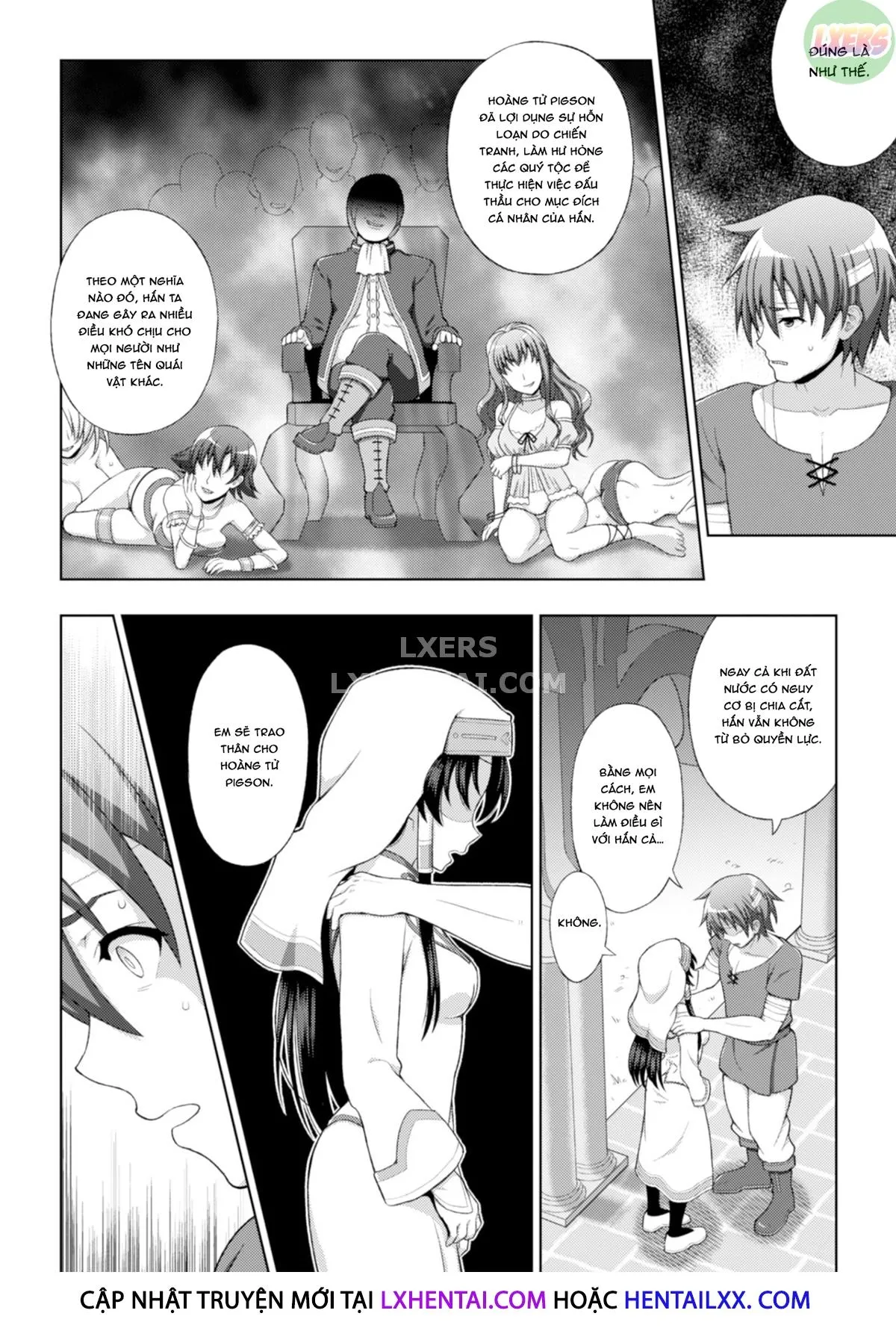 HentaiVN.net - Ảnh 8 - Seijo No Kenshin [The Saint's Devotion] - Chap 2