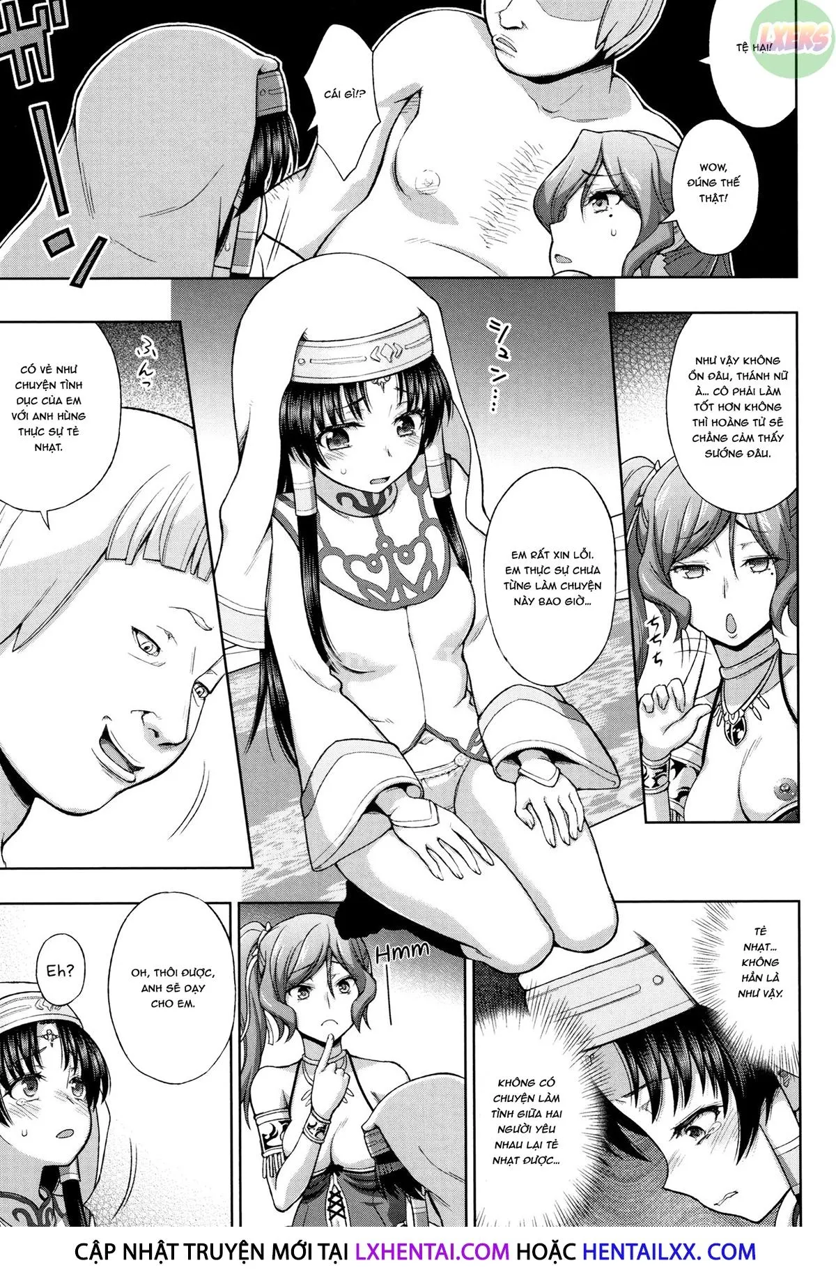 HentaiVN.net - Ảnh 9 - Seijo No Kenshin [The Saint's Devotion] - Chap 3