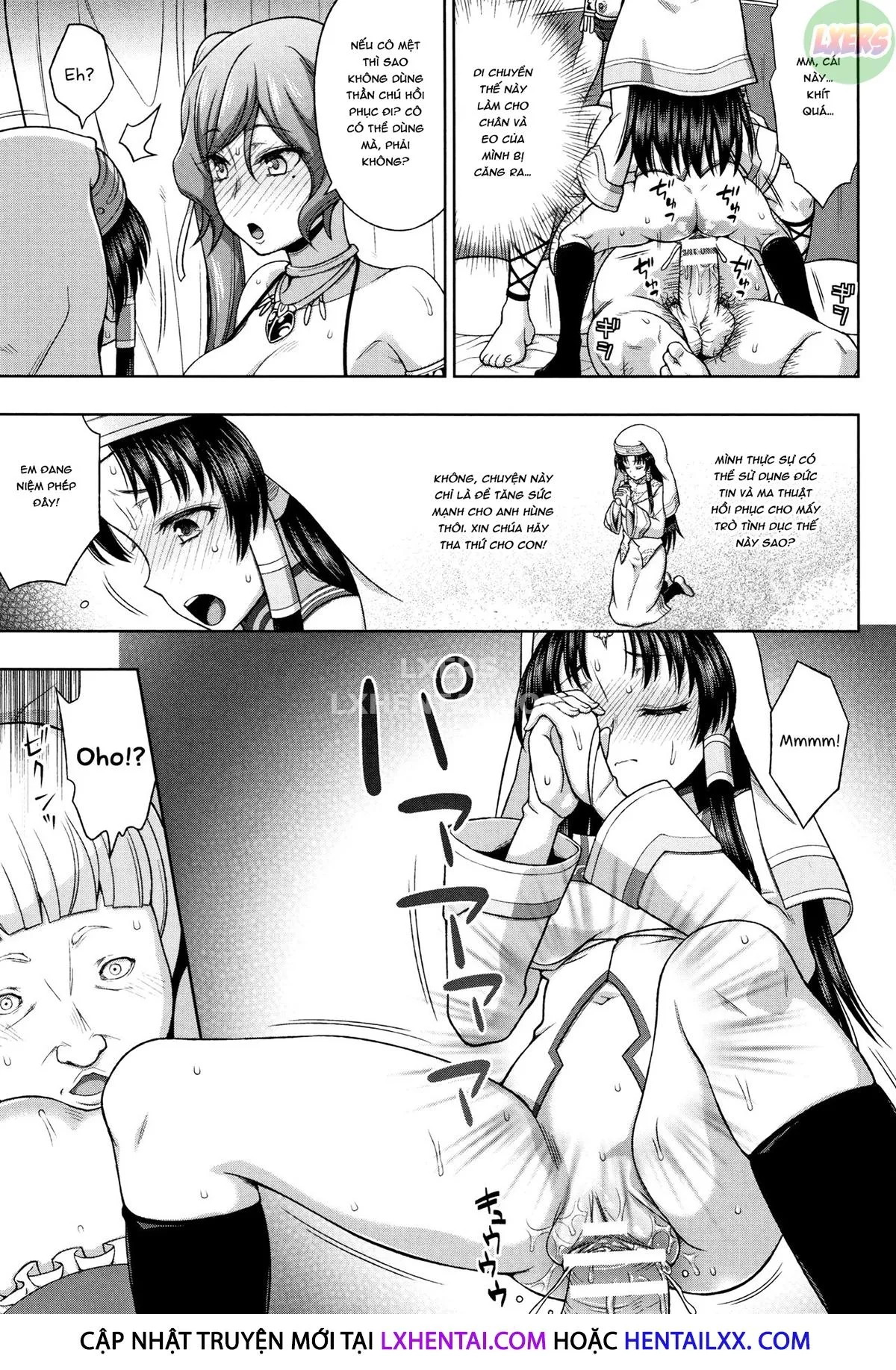 HentaiVN.net - Ảnh 17 - Seijo No Kenshin [The Saint's Devotion] - Chap 3