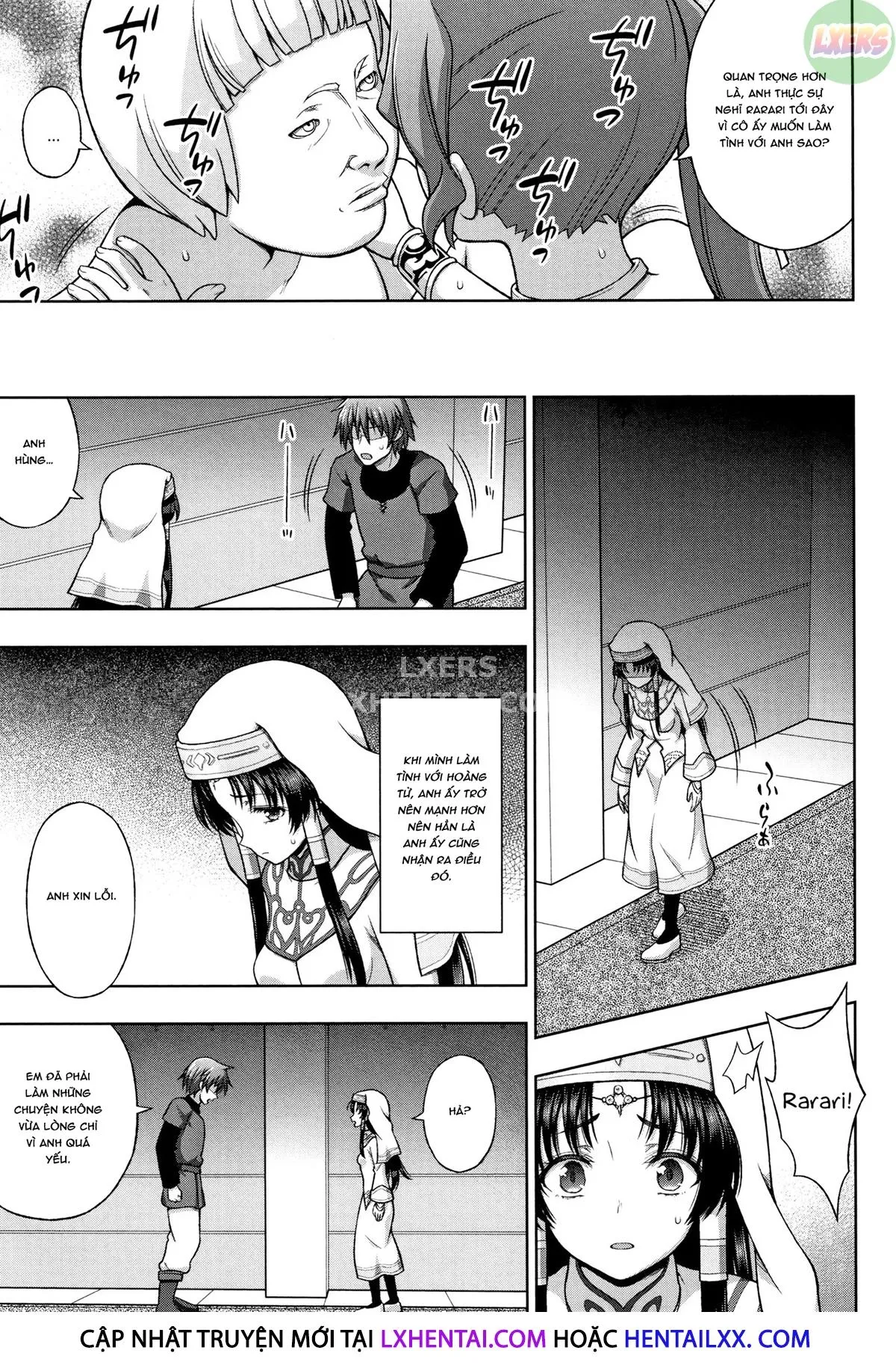 HentaiVN.net - Ảnh 25 - Seijo No Kenshin [The Saint's Devotion] - Chap 3