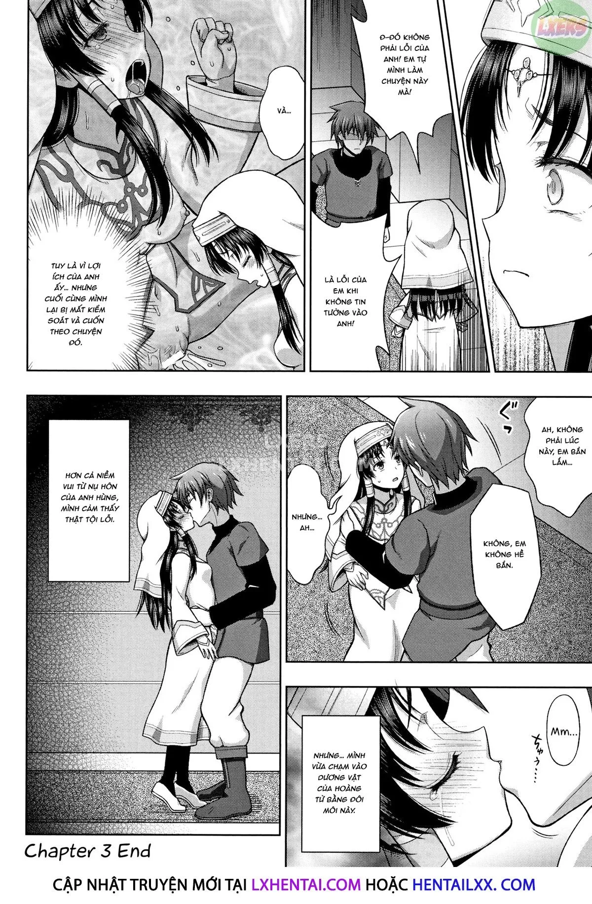 HentaiVN.net - Ảnh 26 - Seijo No Kenshin [The Saint's Devotion] - Chap 3