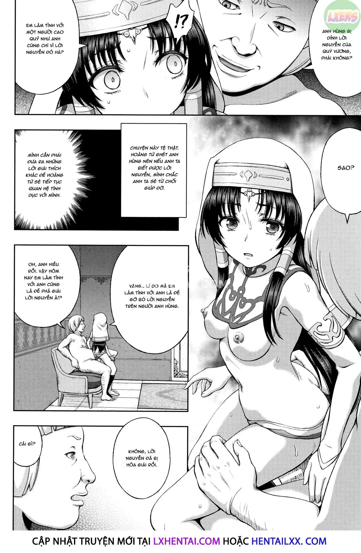 HentaiVN.net - Ảnh 7 - Seijo No Kenshin [The Saint's Devotion] - Chap 4