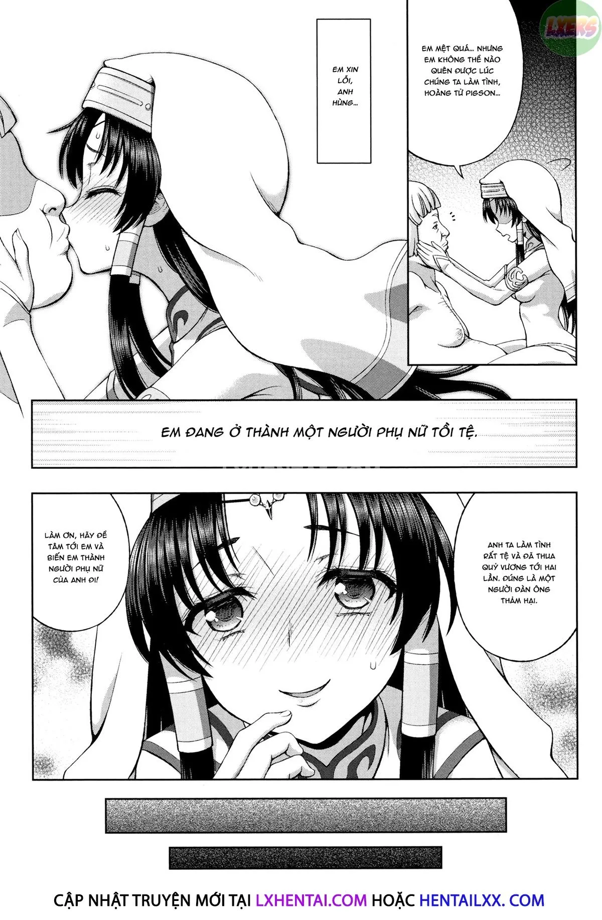 HentaiVN.net - Ảnh 8 - Seijo No Kenshin [The Saint's Devotion] - Chap 4