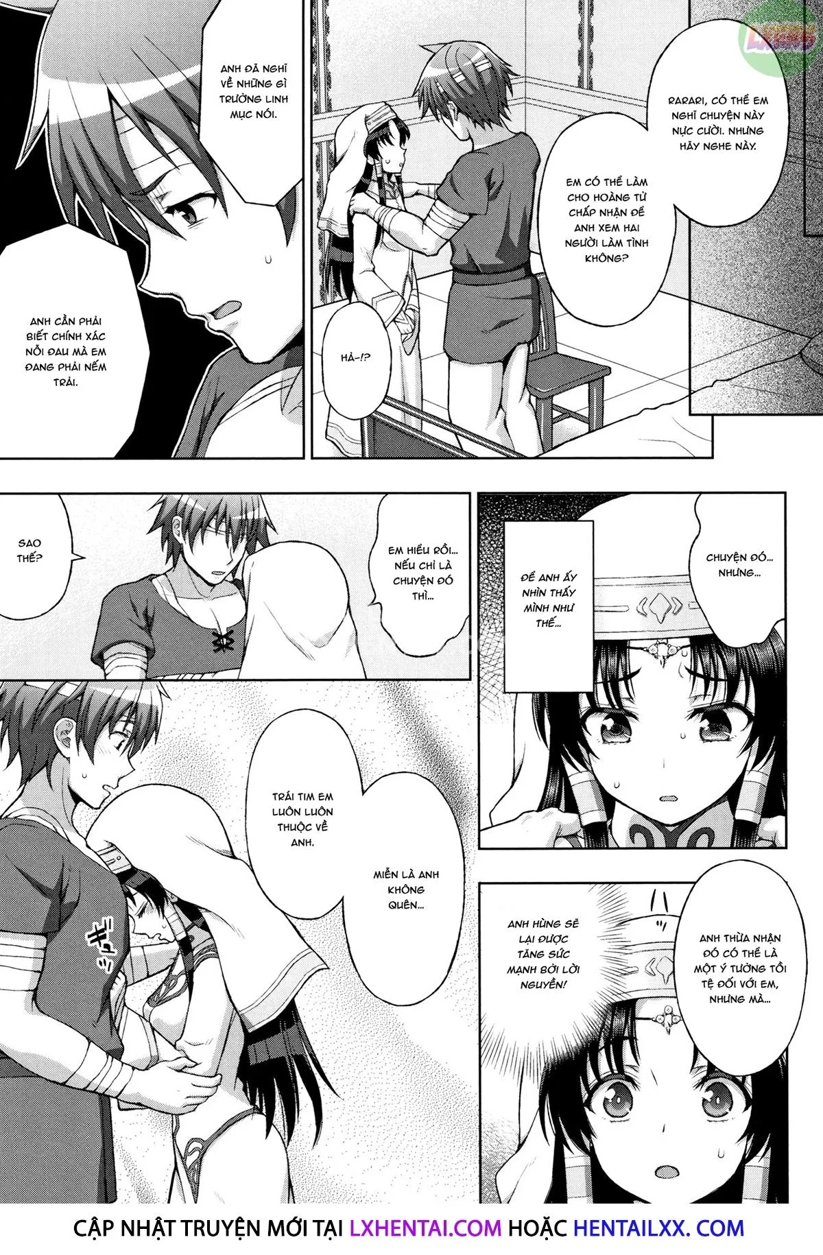 HentaiVN.net - Ảnh 6 - Seijo No Kenshin [The Saint's Devotion] - Chap 5
