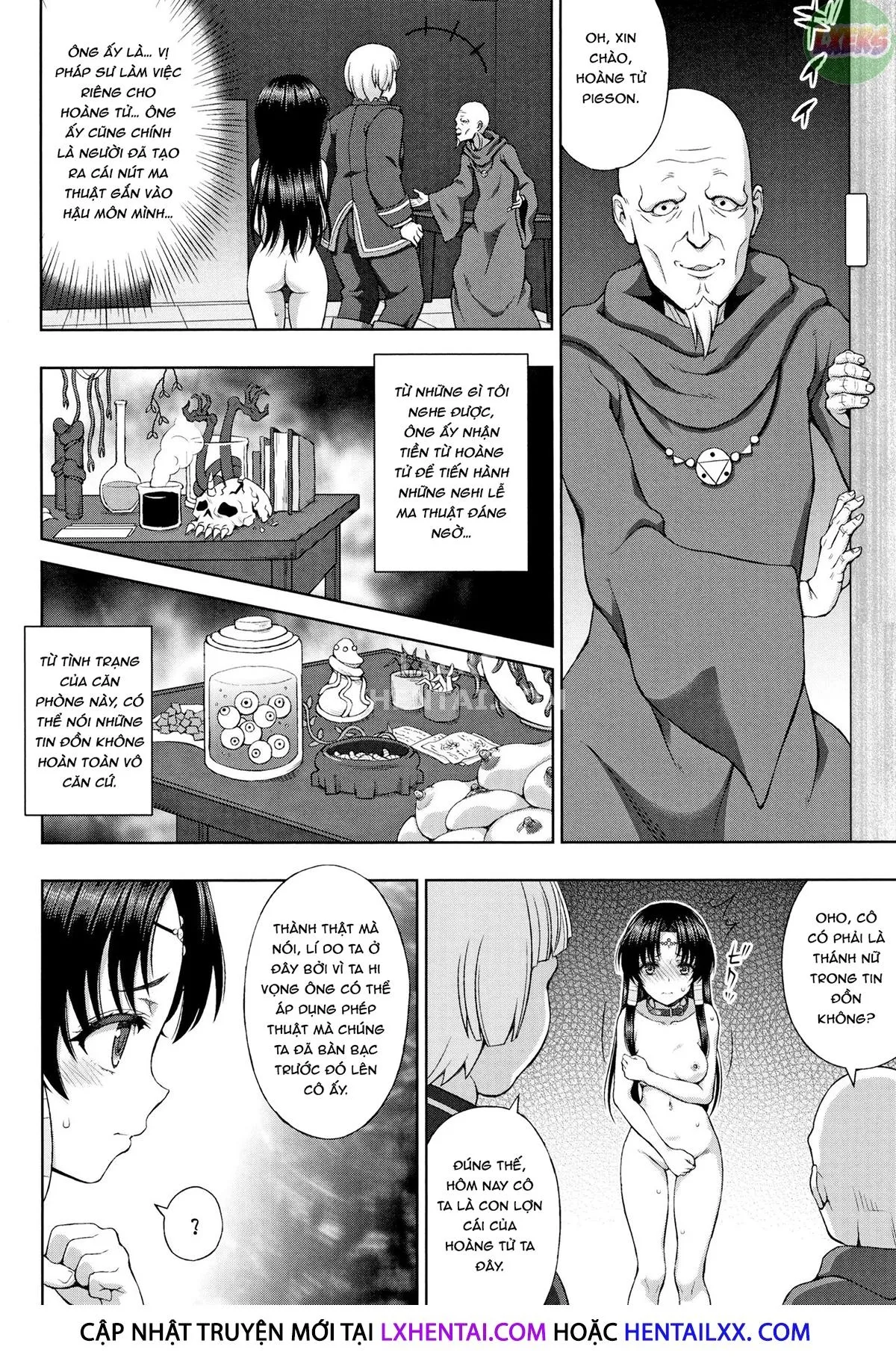HentaiVN.net - Ảnh 9 - Seijo No Kenshin [The Saint's Devotion] - Chap 6
