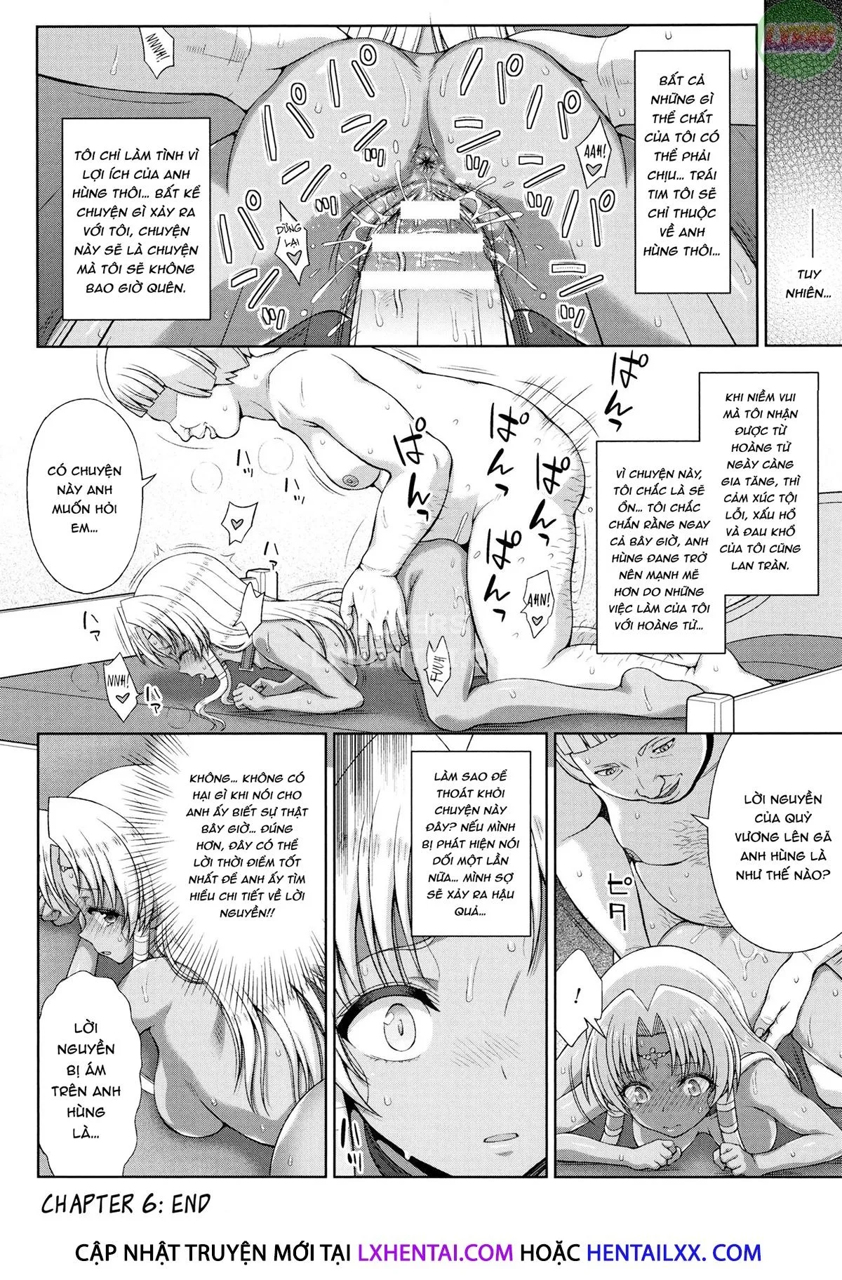 HentaiVN.net - Ảnh 29 - Seijo No Kenshin [The Saint's Devotion] - Chap 6