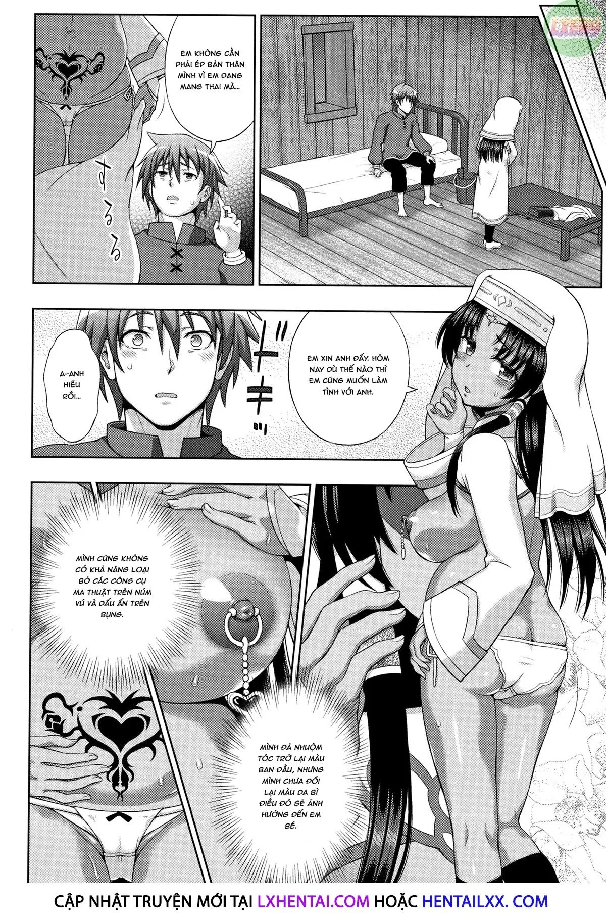 HentaiVN.net - Ảnh 17 - Seijo No Kenshin [The Saint's Devotion] - Chap 8