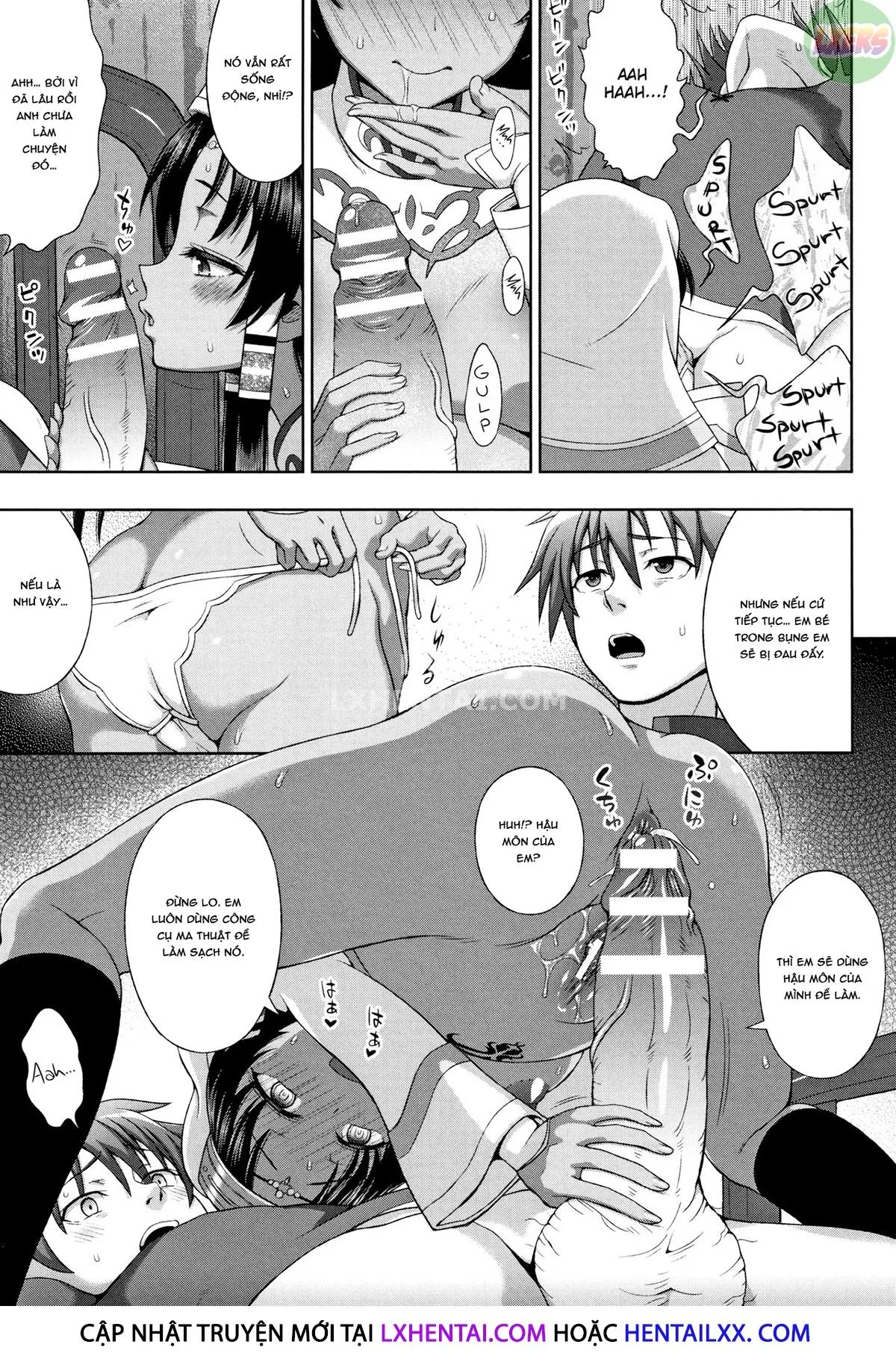 HentaiVN.net - Ảnh 20 - Seijo No Kenshin [The Saint's Devotion] - Chap 8