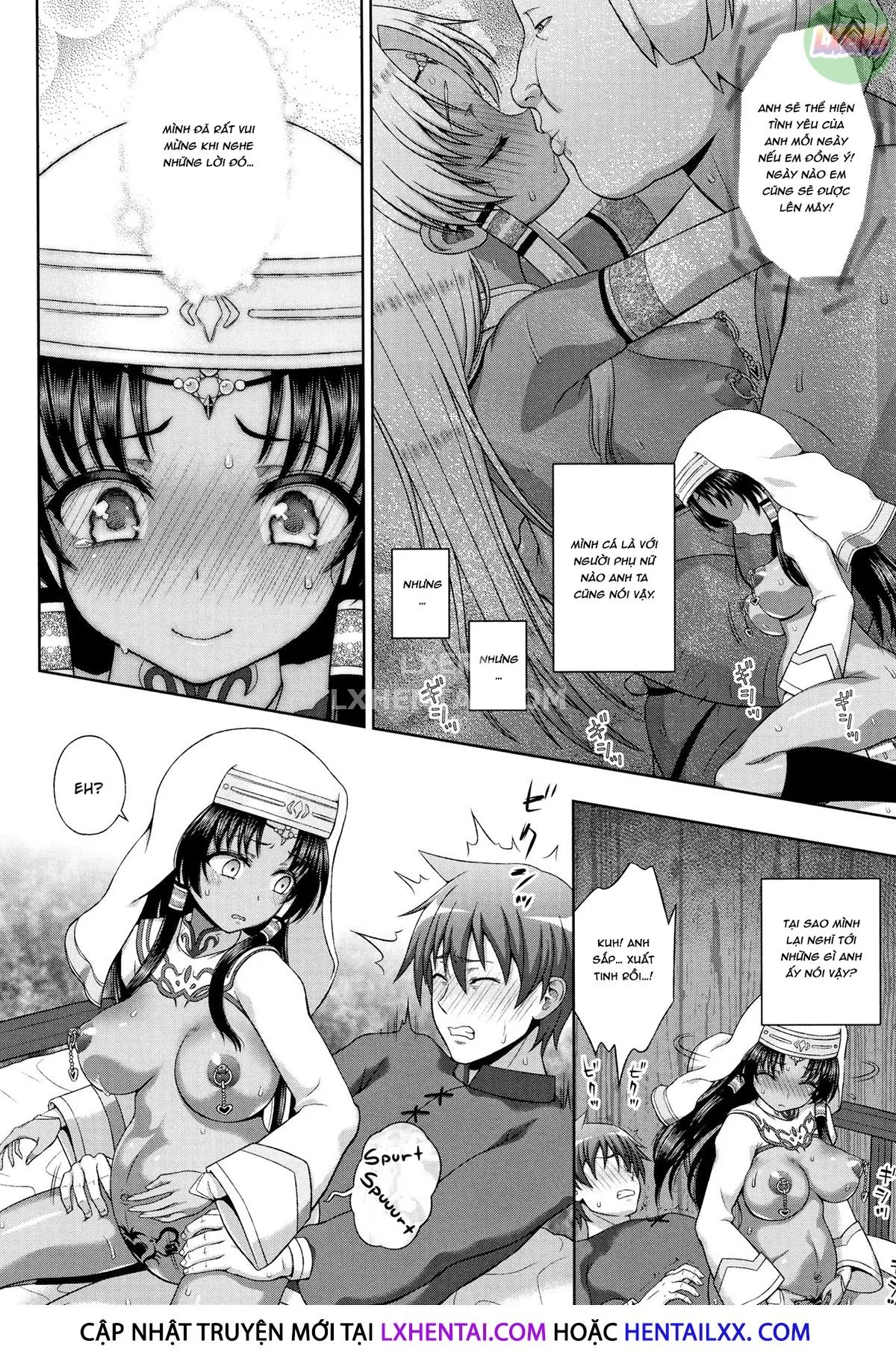 HentaiVN.net - Ảnh 25 - Seijo No Kenshin [The Saint's Devotion] - Chap 8