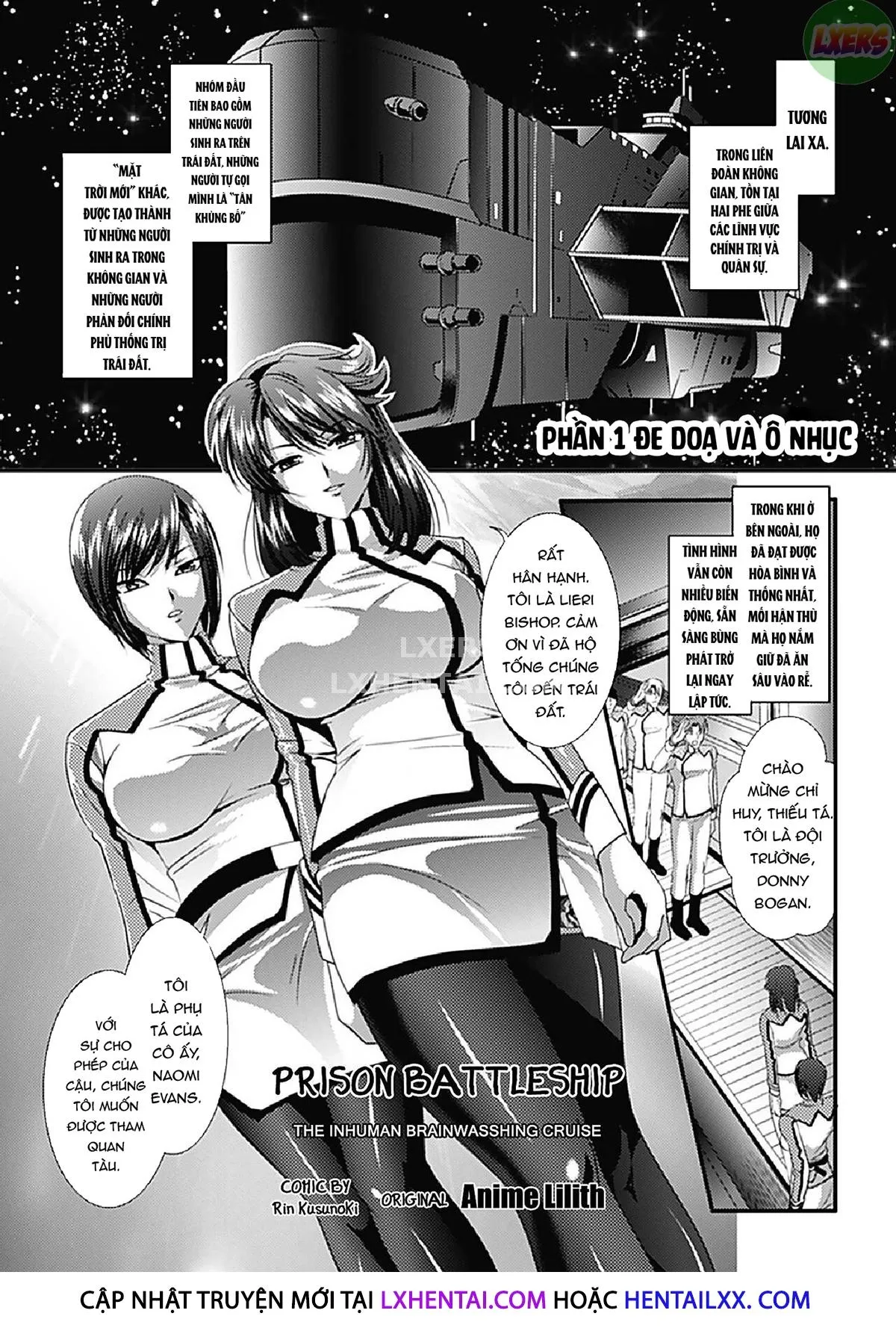 HentaiVN.net - Ảnh 11 - Kangoku Senkan [~Hidou No Sennou Kaizou Koukai~] - Chap 1