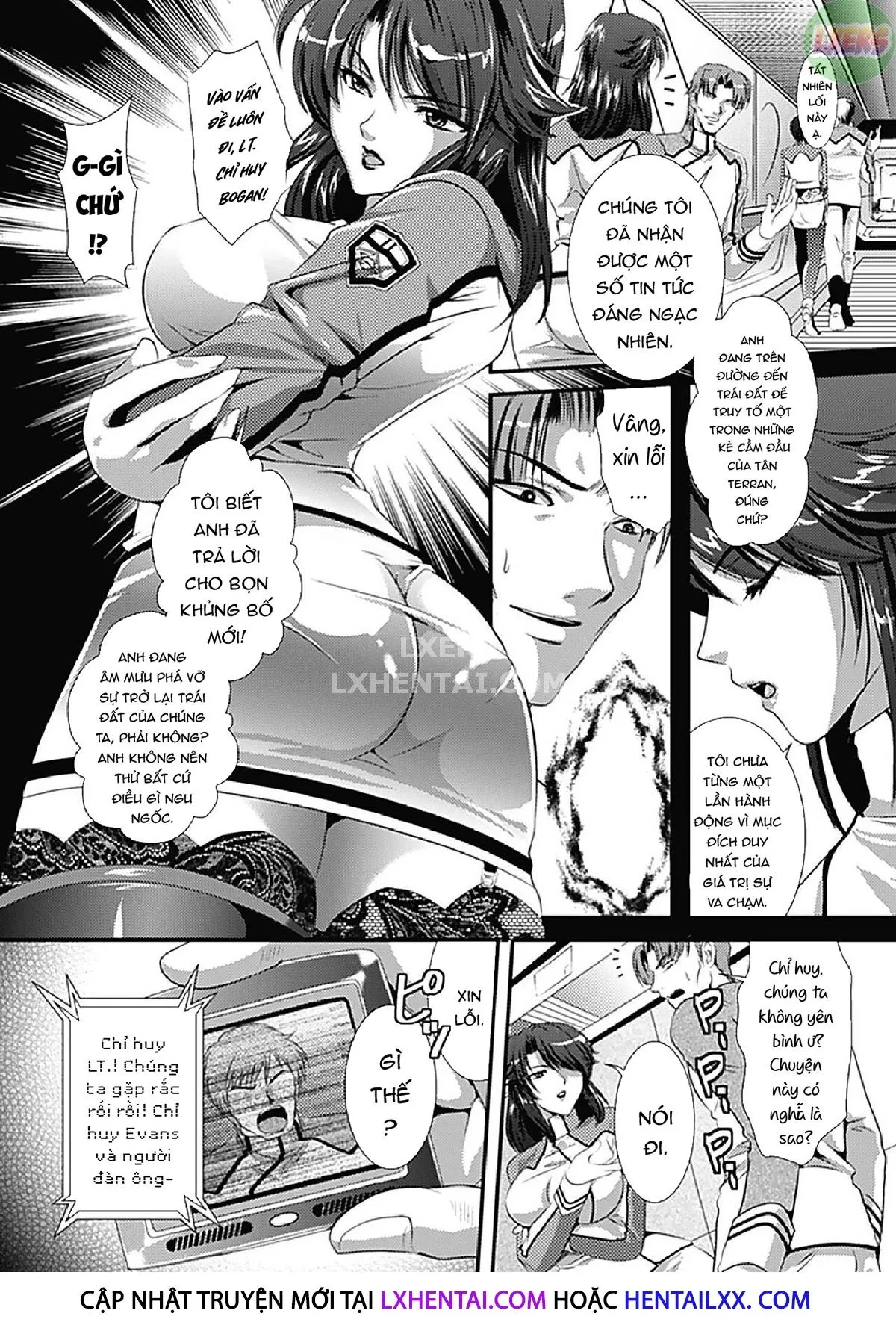 HentaiVN.net - Ảnh 12 - Kangoku Senkan [~Hidou No Sennou Kaizou Koukai~] - Chap 1