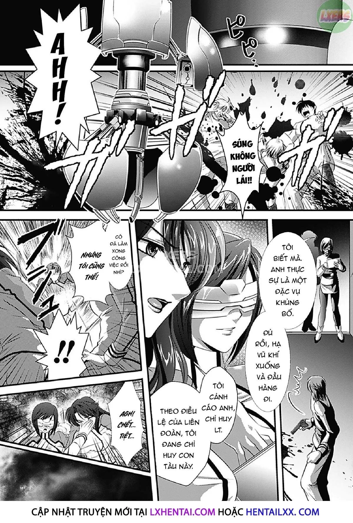 HentaiVN.net - Ảnh 16 - Kangoku Senkan [~Hidou No Sennou Kaizou Koukai~] - Chap 1