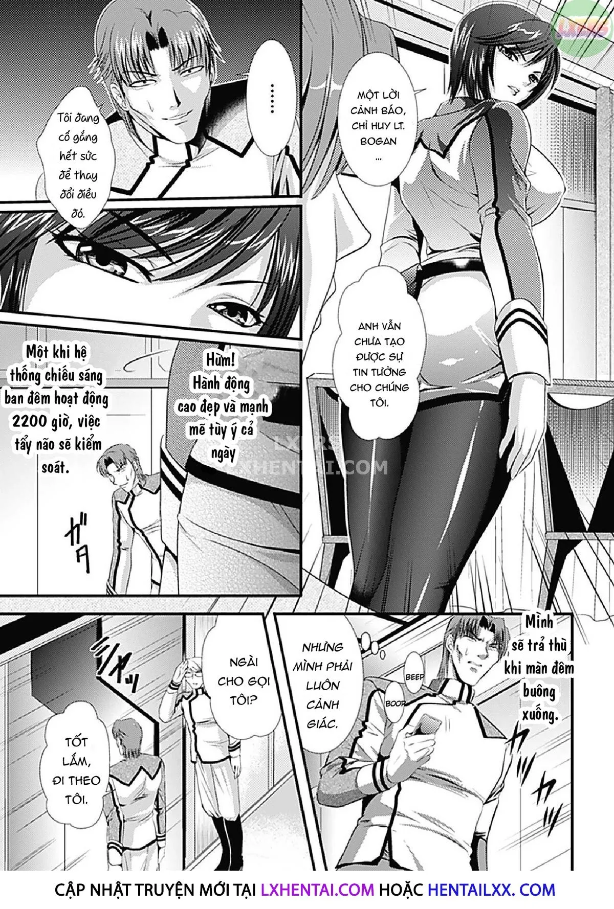 HentaiVN.net - Ảnh 6 - Kangoku Senkan [~Hidou No Sennou Kaizou Koukai~] - Chap 2