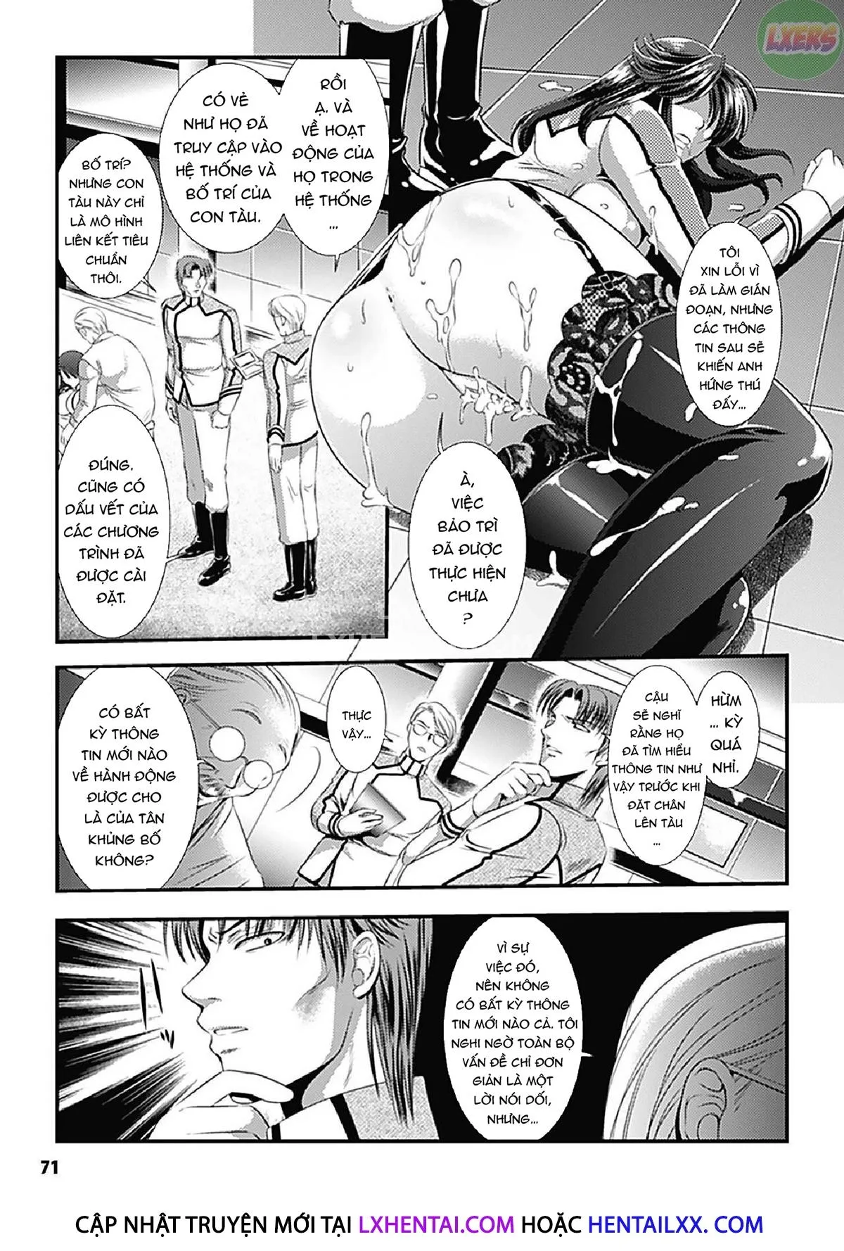 HentaiVN.net - Ảnh 22 - Kangoku Senkan [~Hidou No Sennou Kaizou Koukai~] - Chap 4