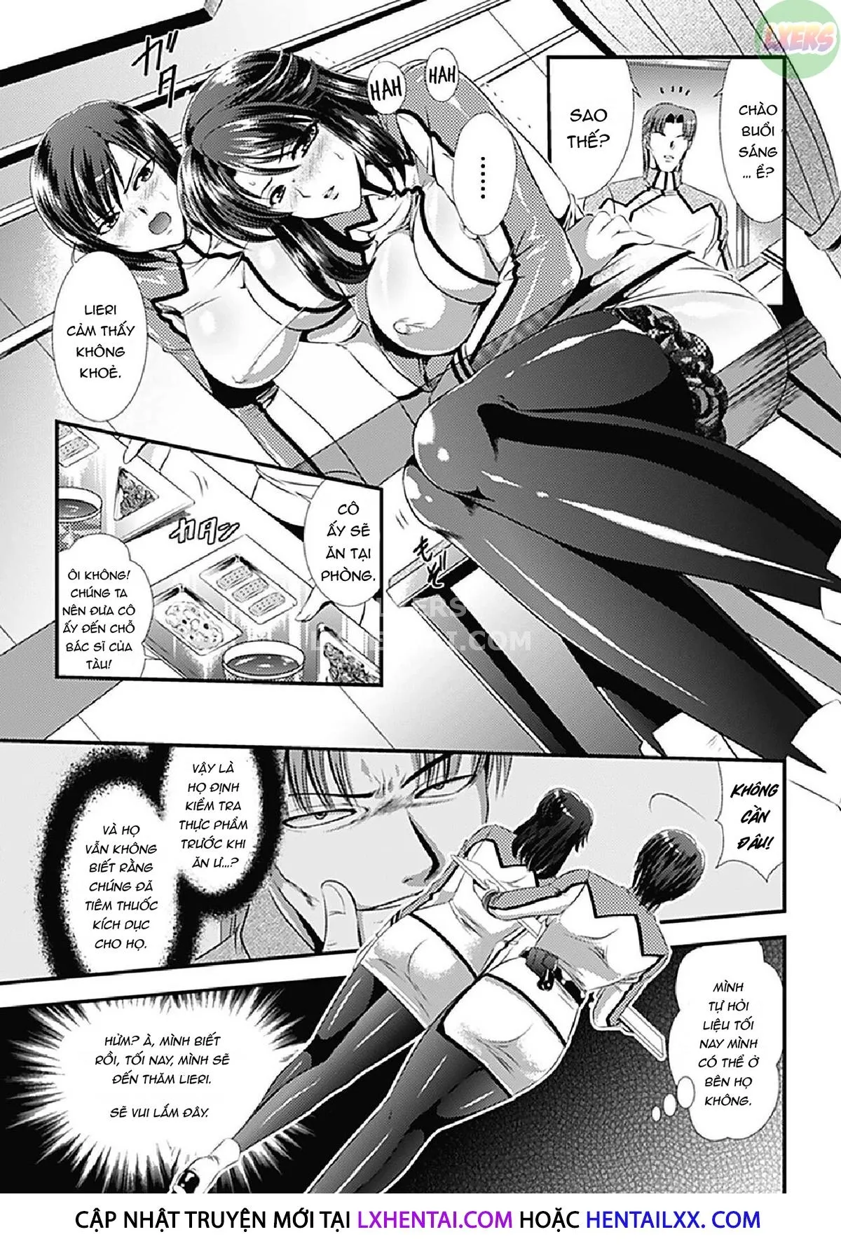 HentaiVN.net - Ảnh 6 - Kangoku Senkan [~Hidou No Sennou Kaizou Koukai~] - Chap 4