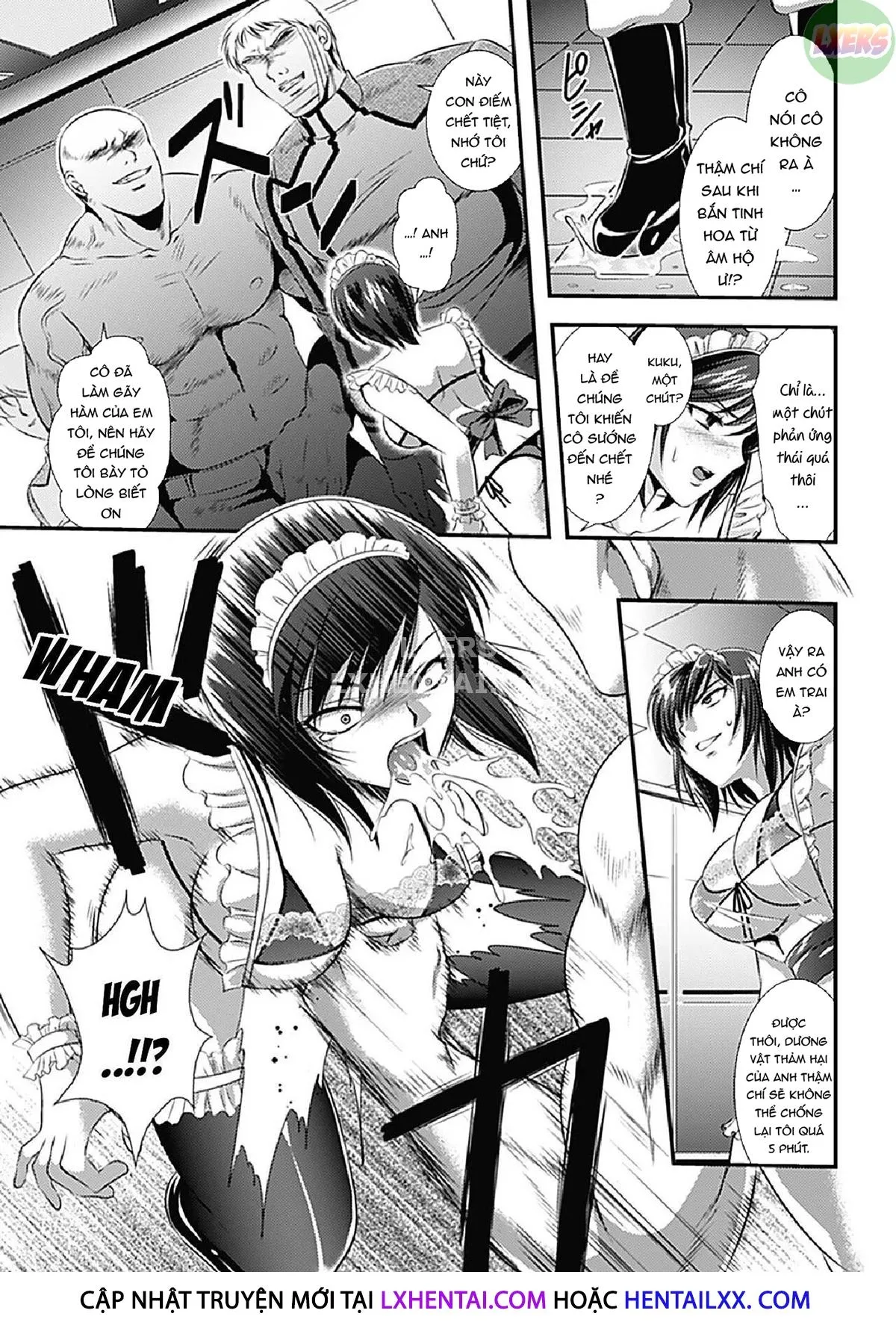 HentaiVN.net - Ảnh 14 - Kangoku Senkan [~Hidou No Sennou Kaizou Koukai~] - Chap 6