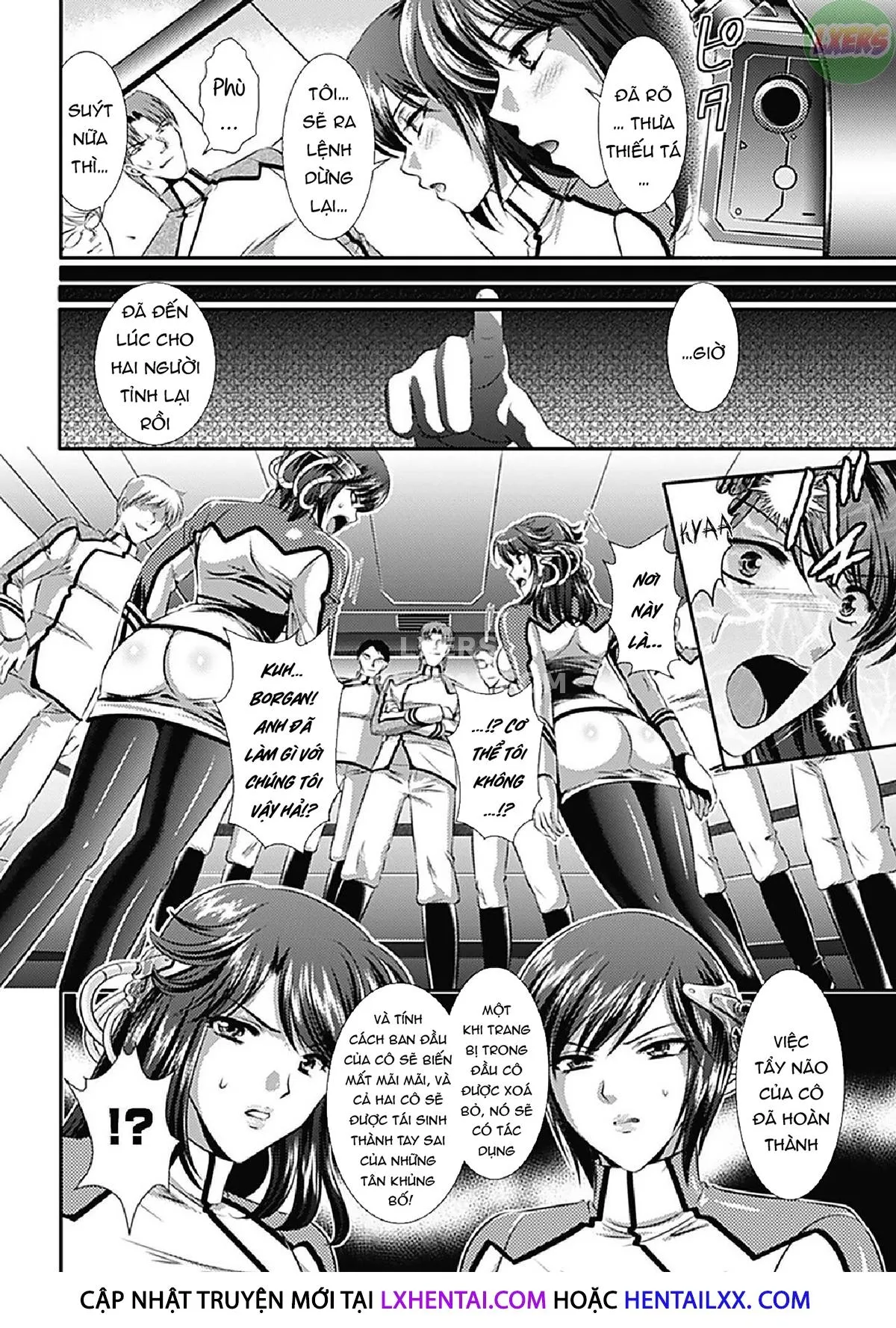 HentaiVN.net - Ảnh 27 - Kangoku Senkan [~Hidou No Sennou Kaizou Koukai~] - Chap 8
