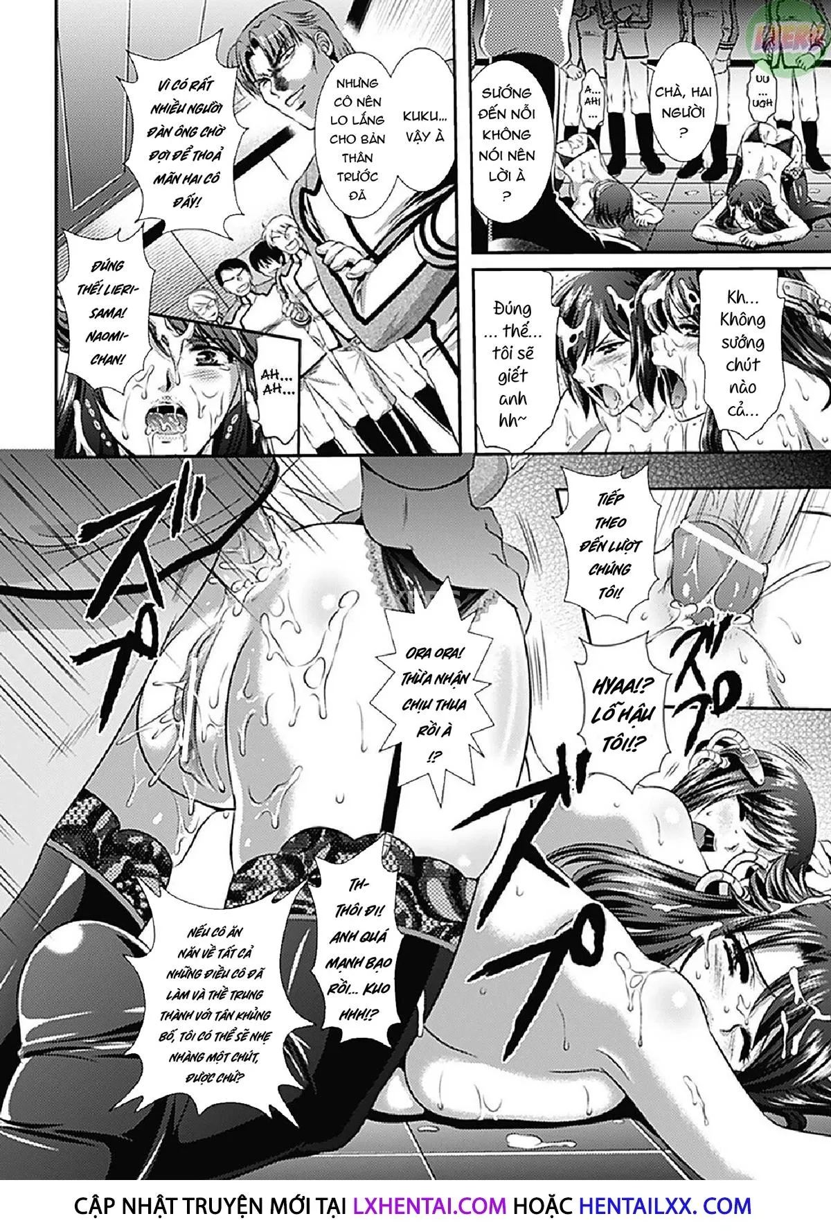 HentaiVN.net - Ảnh 37 - Kangoku Senkan [~Hidou No Sennou Kaizou Koukai~] - Chap 8