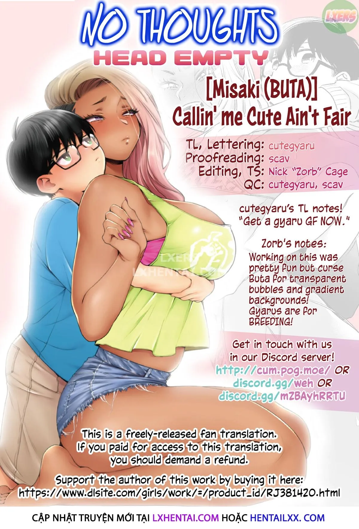 HentaiVN.net - Ảnh 69 - Kawaii no wa Zurui [Callin' me Cute Ain't Fair] - Oneshot