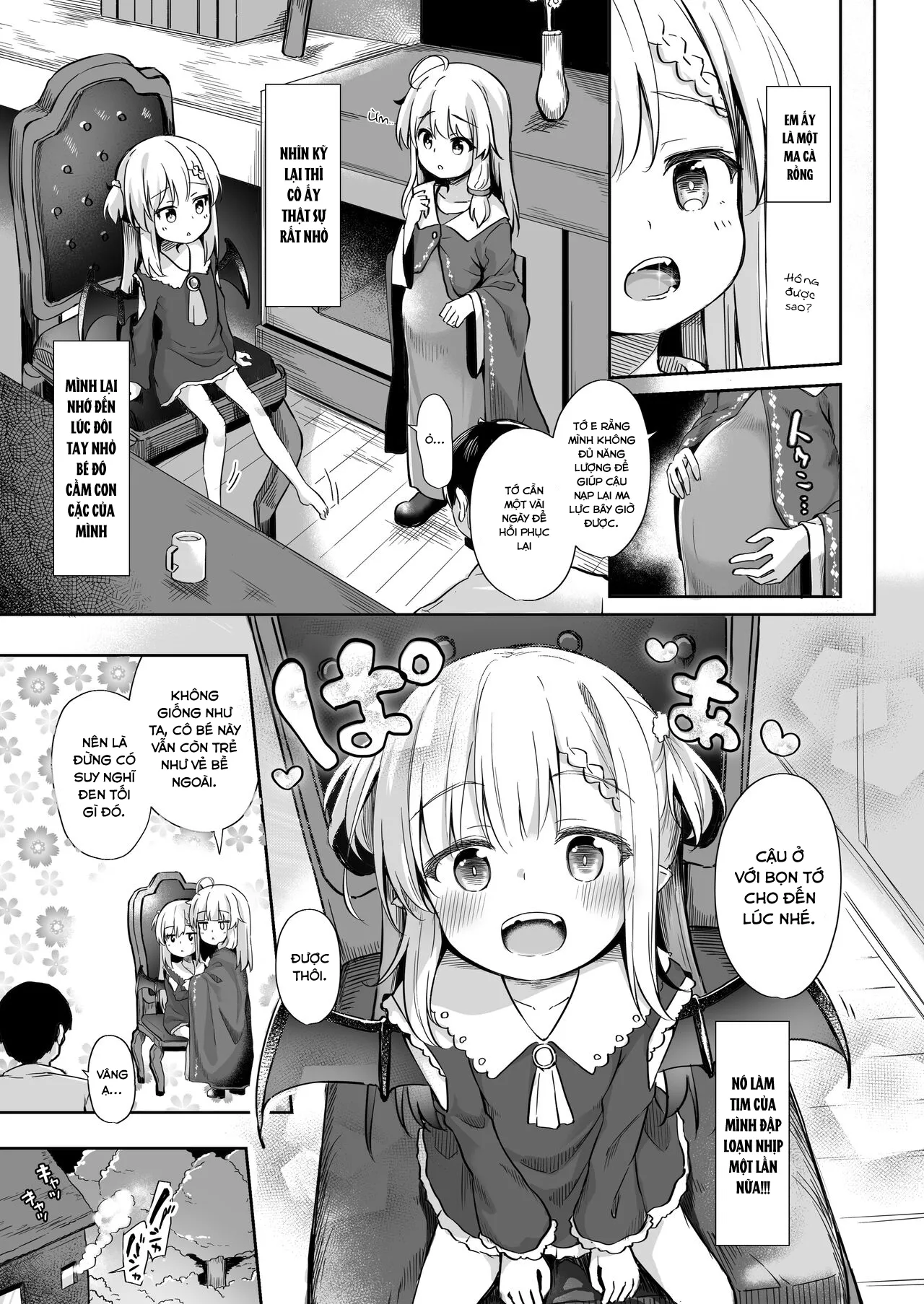 HentaiVN.net - Ảnh 11 - Spun Around by the Sweet Witch [Ama Iro Aruji ni Tsumugarete] - Oneshot.