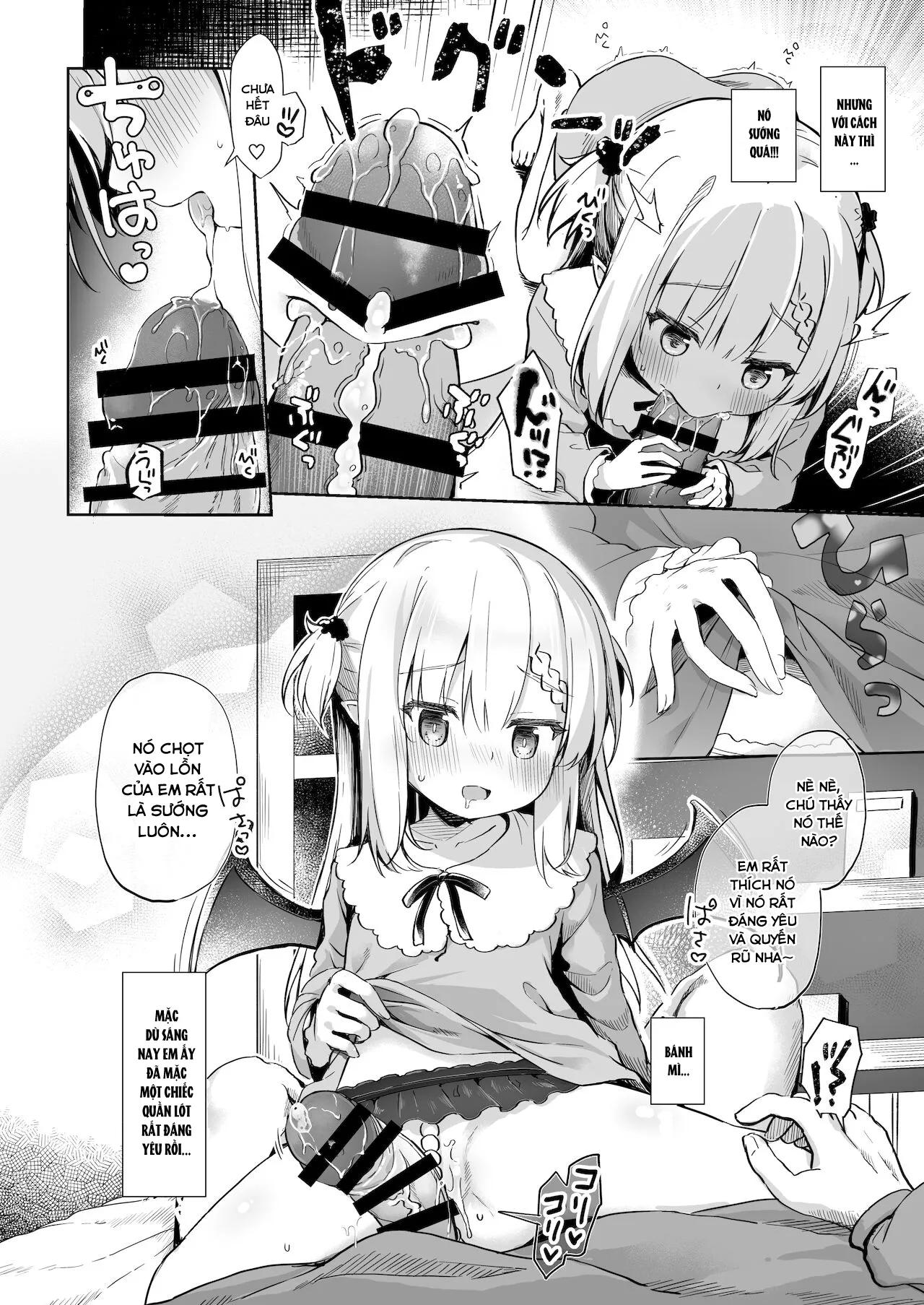 HentaiVN.net - Ảnh 14 - Spun Around by the Sweet Witch [Ama Iro Aruji ni Tsumugarete] - Oneshot.