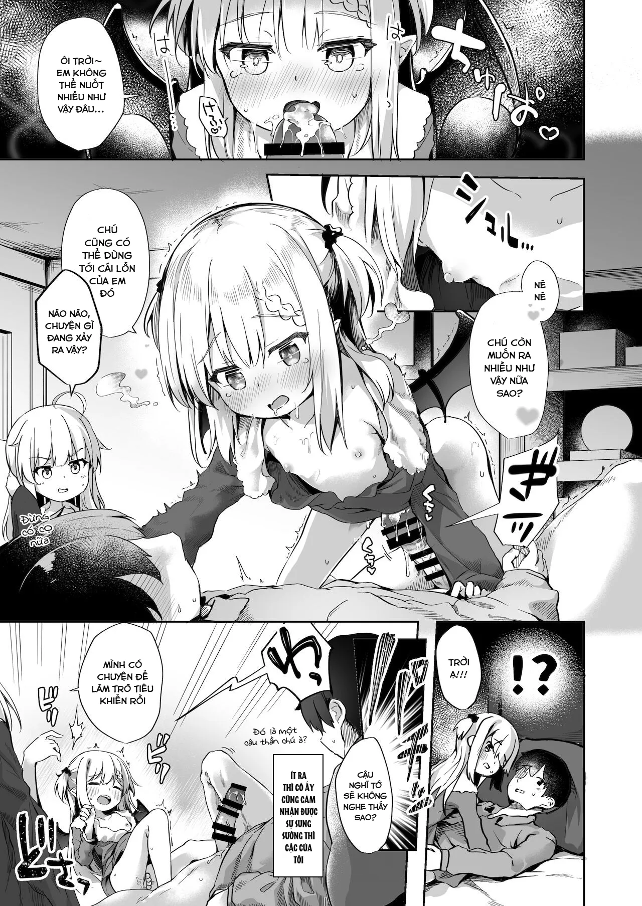HentaiVN.net - Ảnh 17 - Spun Around by the Sweet Witch [Ama Iro Aruji ni Tsumugarete] - Oneshot.
