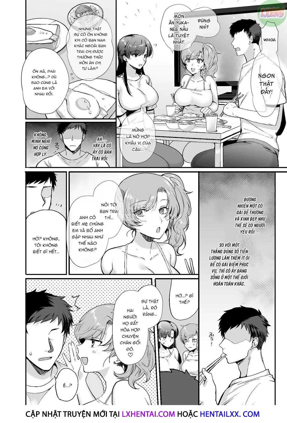 HentaiVN.net - Ảnh 17 - My Roommates Are Way Too Lewd ~Living In A One-Room Apartment With Two Perverted Sisters~ [Erosugiru Doukyonin ~ Dosukebe Shimai To 1K Doukyo Seikatsu ~] - Chap 1