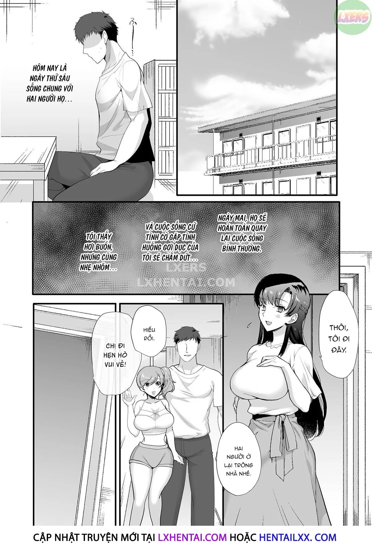 HentaiVN.net - Ảnh 9 - My Roommates Are Way Too Lewd ~Living In A One-Room Apartment With Two Perverted Sisters~ [Erosugiru Doukyonin ~ Dosukebe Shimai To 1K Doukyo Seikatsu ~] - Chap 2