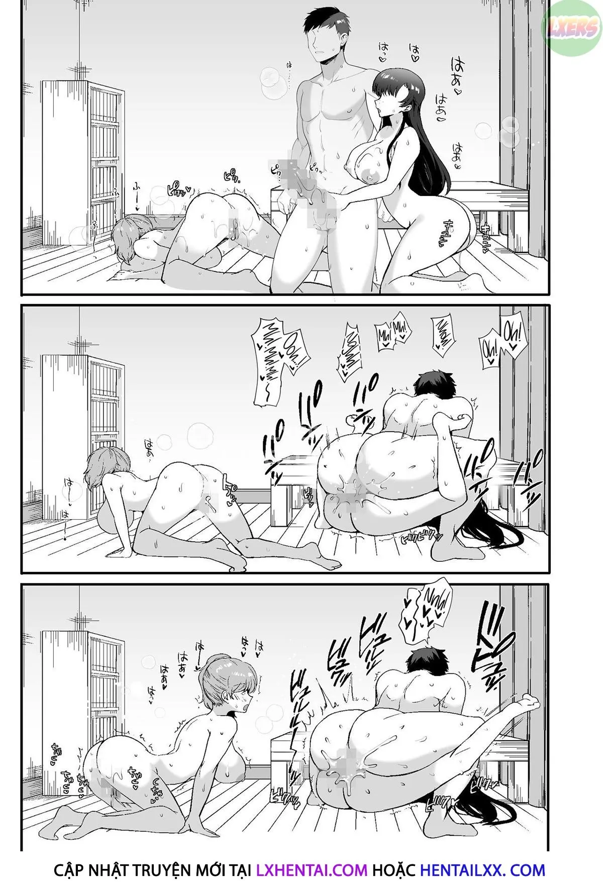 HentaiVN.net - Ảnh 20 - My Roommates Are Way Too Lewd ~Living In A One-Room Apartment With Two Perverted Sisters~ [Erosugiru Doukyonin ~ Dosukebe Shimai To 1K Doukyo Seikatsu ~] - Chap 3 - [END]