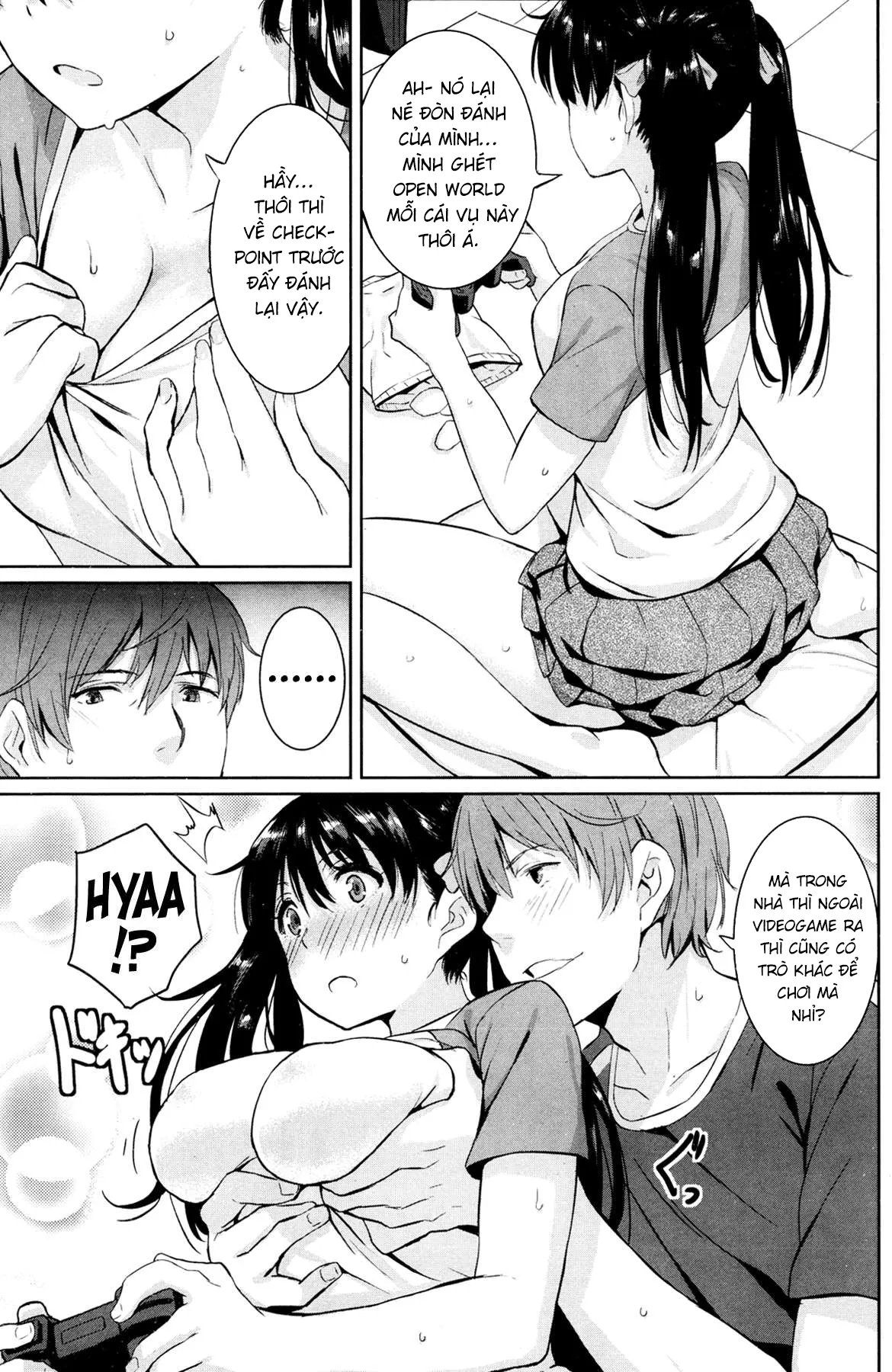 HentaiVN.net - Ảnh 3 - Trò chơi mùa hè [Midsummer game, Manatsu no game, 真夏のゲーム] - Oneshot