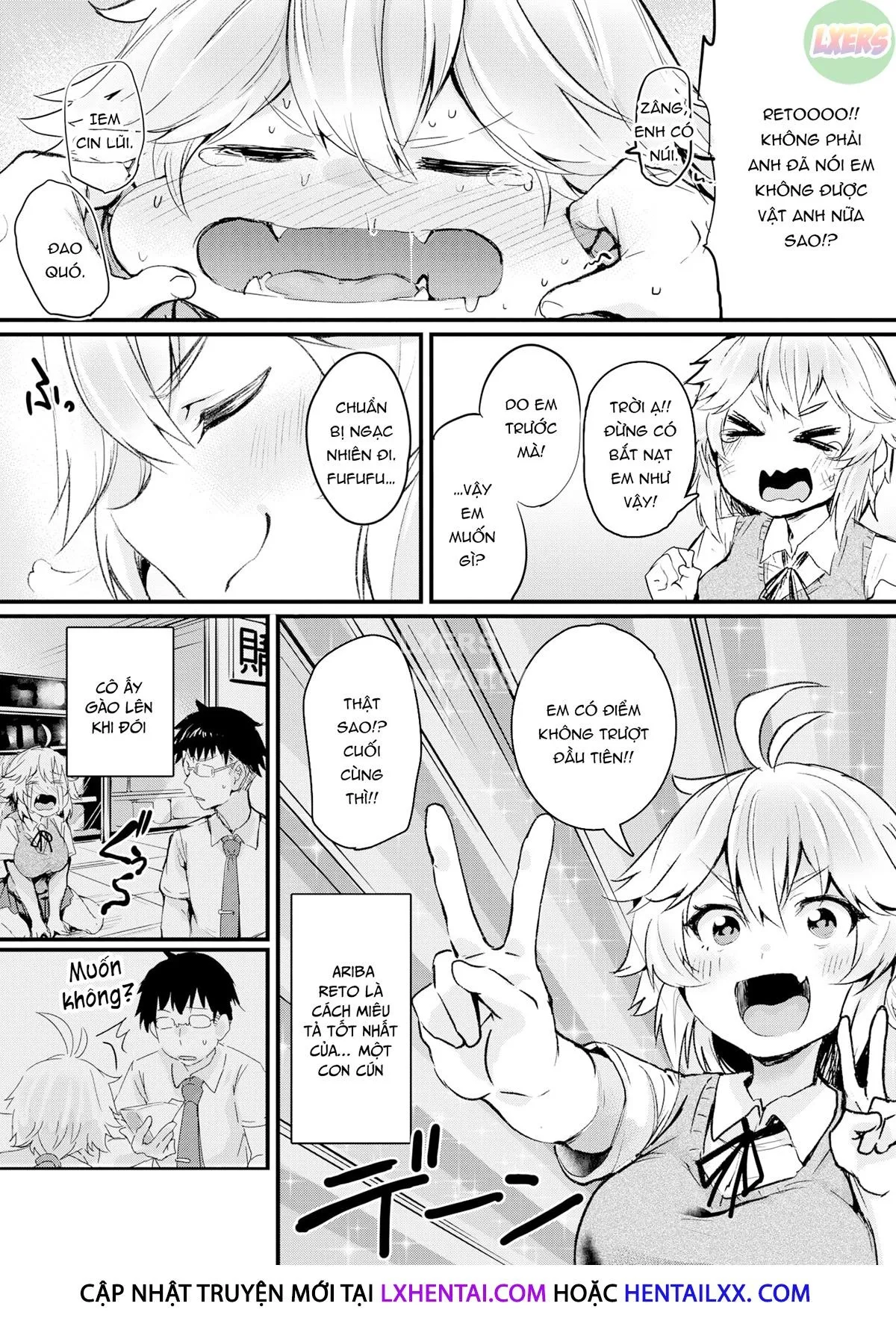 HentaiVN.net - Ảnh 5 - Đỉnh cao của ngu ngốc - Oneshot