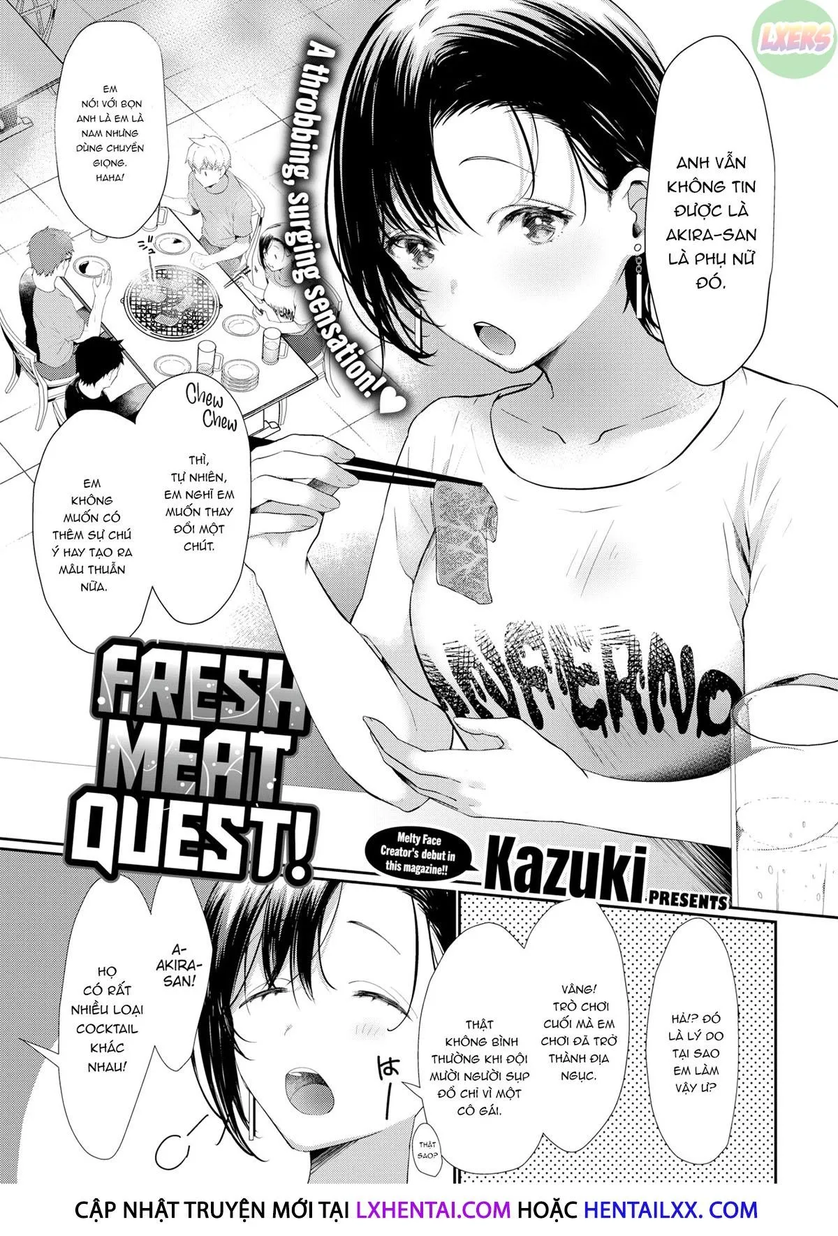 HentaiVN.net - Ảnh 4 - Bữa tiệc thịt tươi! - Oneshot