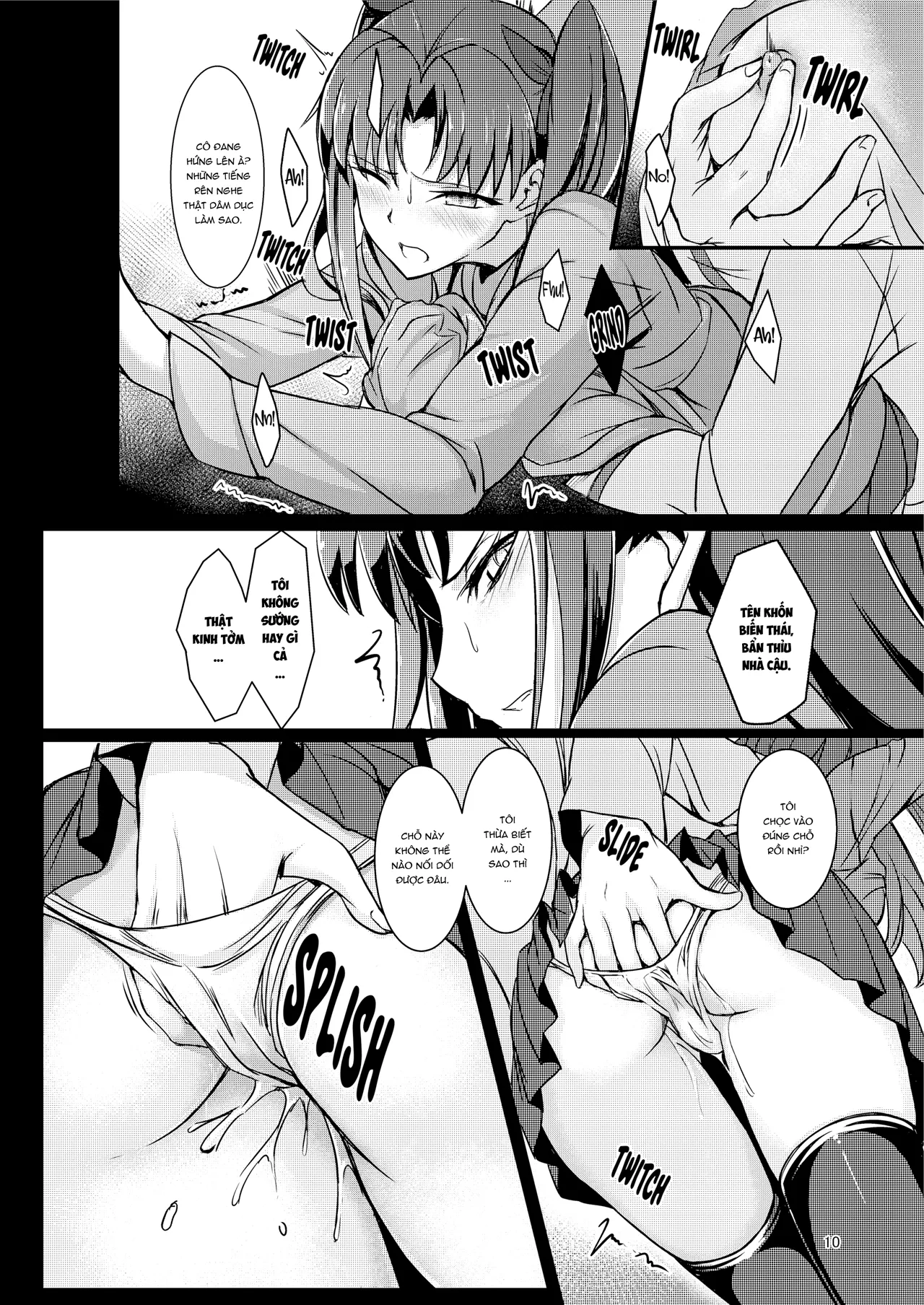 HentaiVN.net - Ảnh 11 - Rin sa ngã. [Rin's Fall] - Oneshot nuột